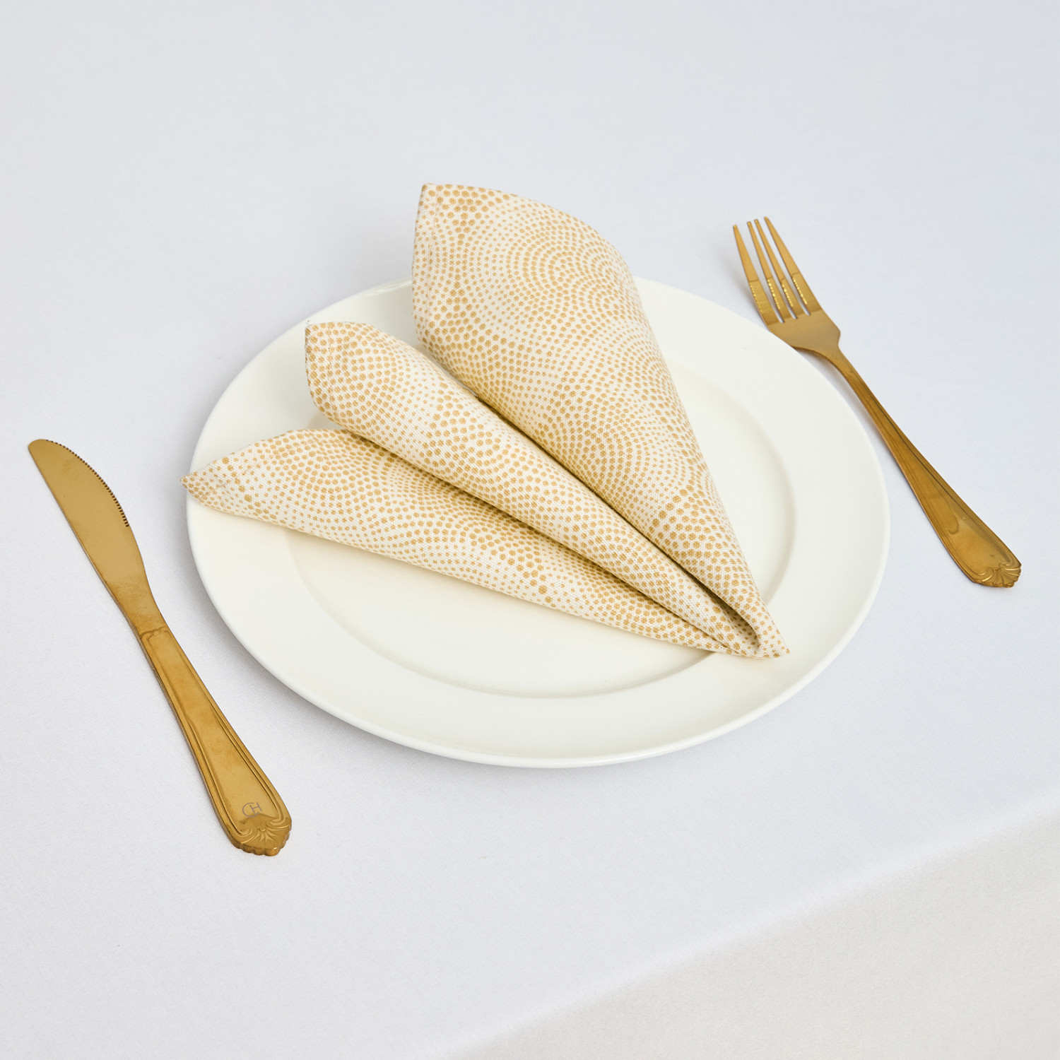 Набор салфеток Золотое конфетти/Golden confetti - фото № 3