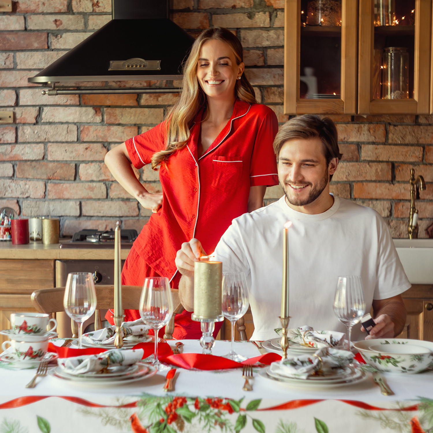 Пижама Красный/Rosso II - фото № 10