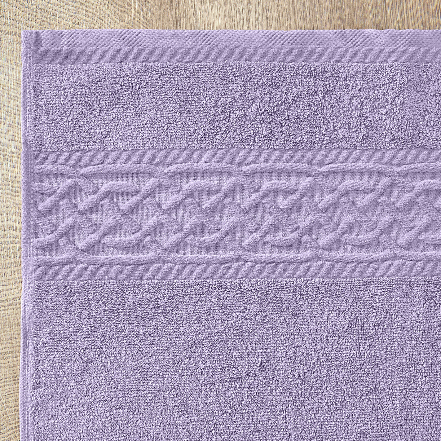 Полотенце махровое Costanza, лаванда - фото № 4