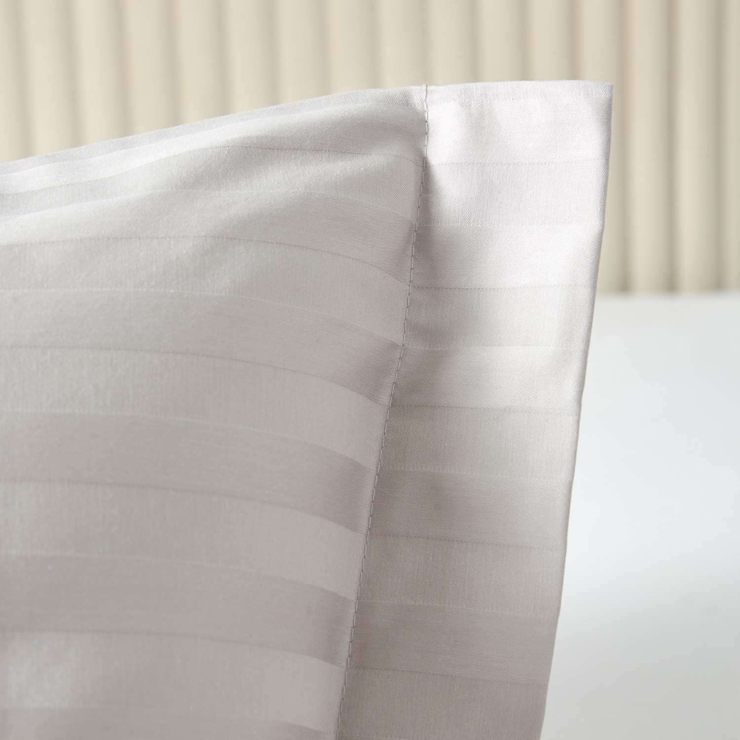 Комплект наволочек Пепельно-серый/Ash gray с ушками II - фото № 7