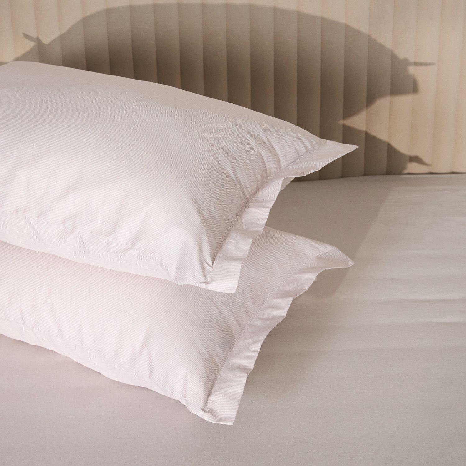 Комплект наволочек Эстелла (светло-розовый) с ушками - фото № 2