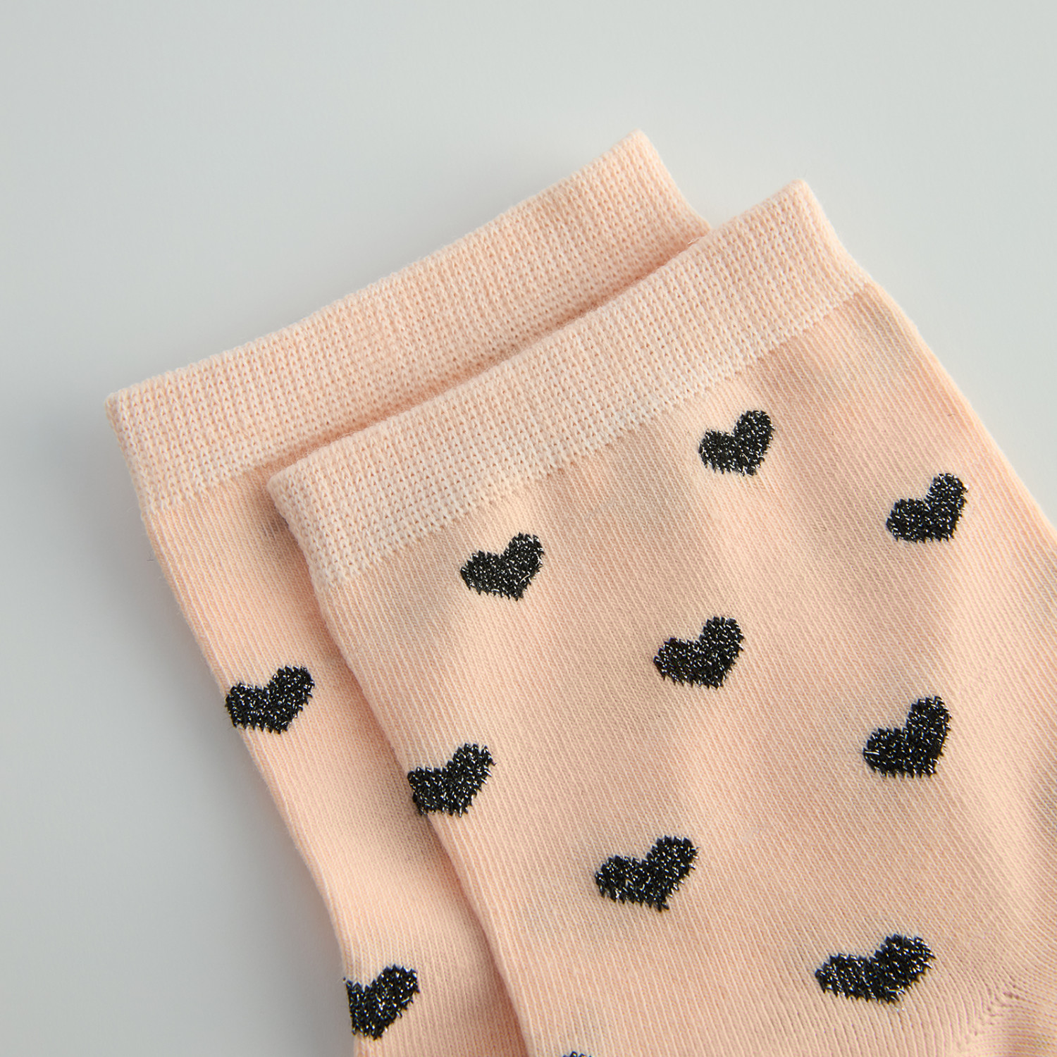 Носки Бежевый ажур, 2 пары - фото № 6