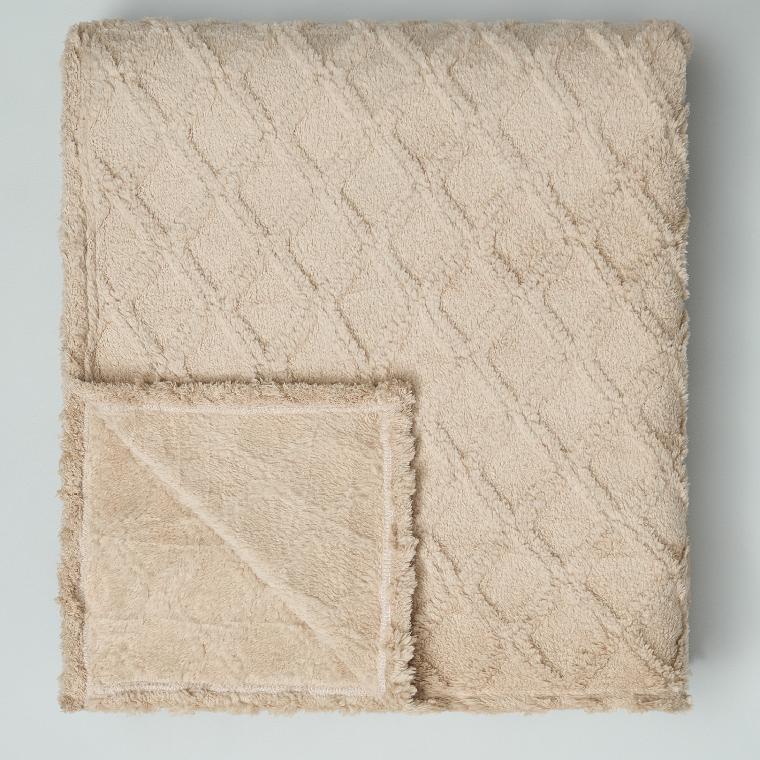 Плед Cesare, латте - фото № 4