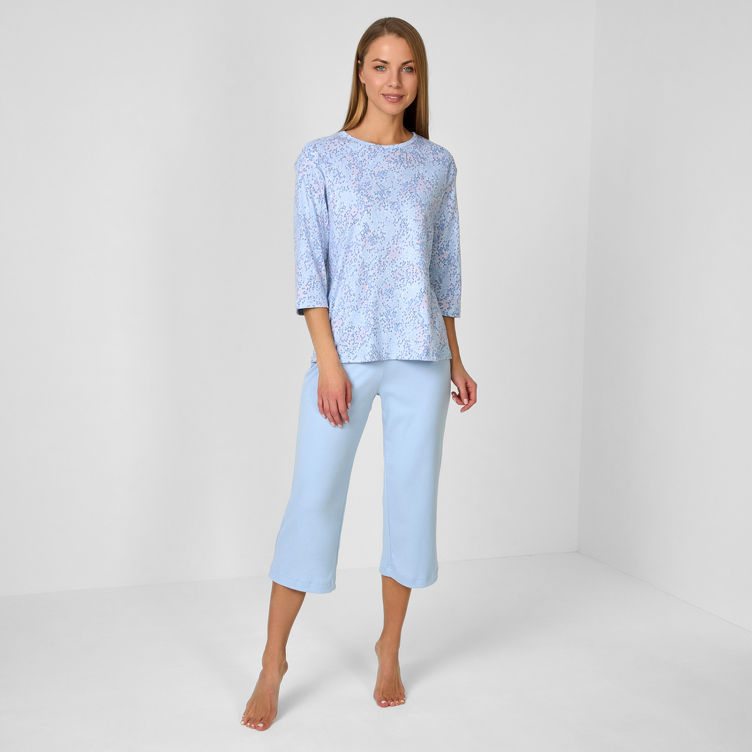 Пижама Autumn, голубая II