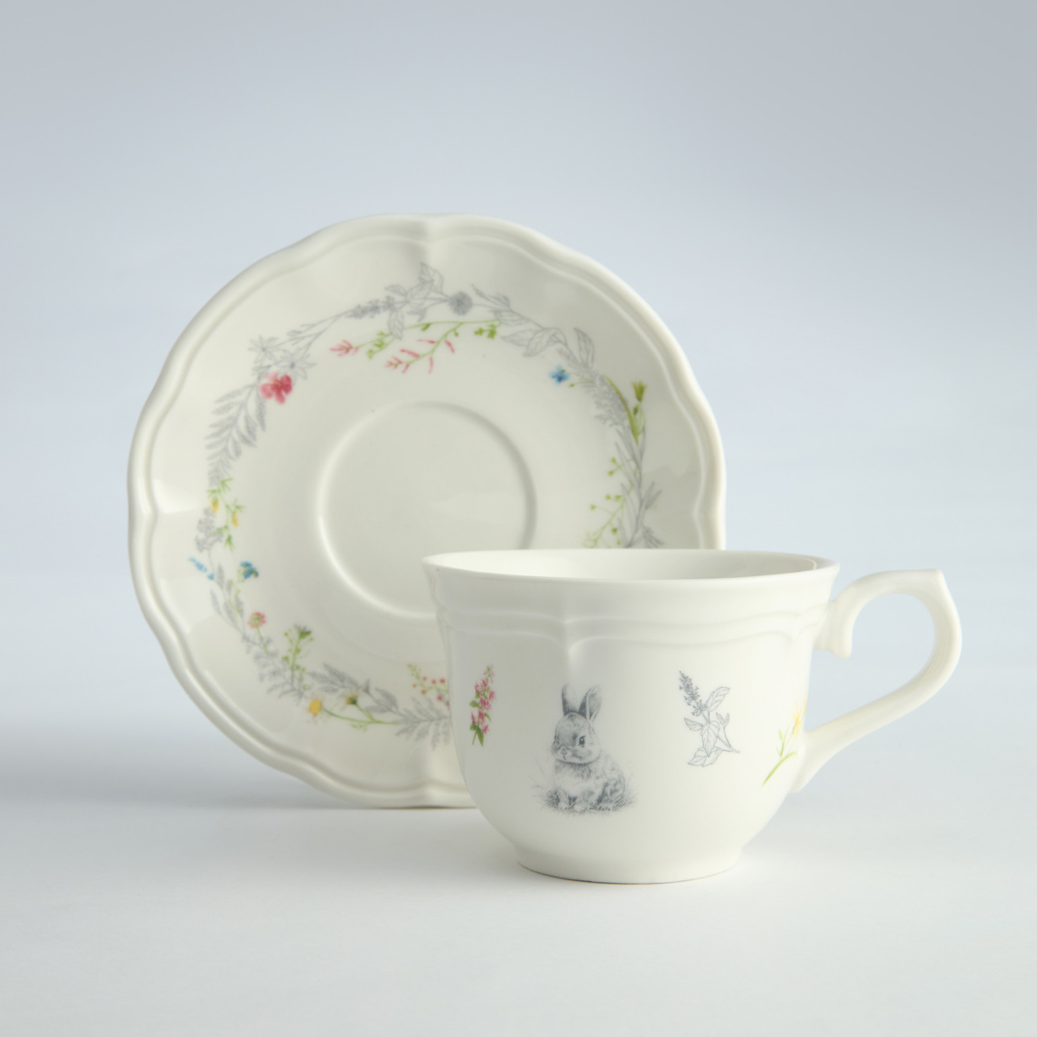 Чайная пара Луг/Prato in festa - фото № 7