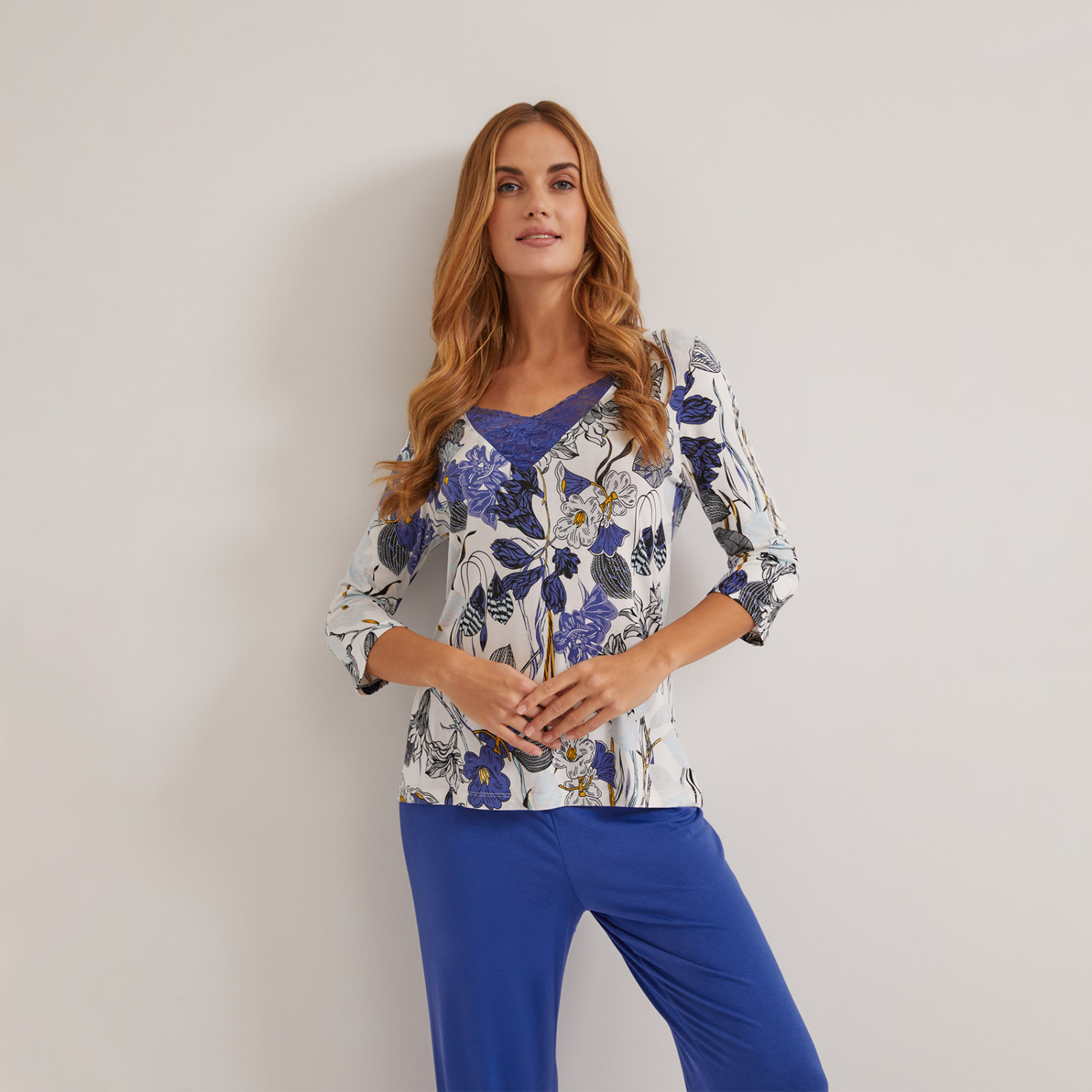 Пижама Цветочный мороз/Floral Frost II - фото № 7