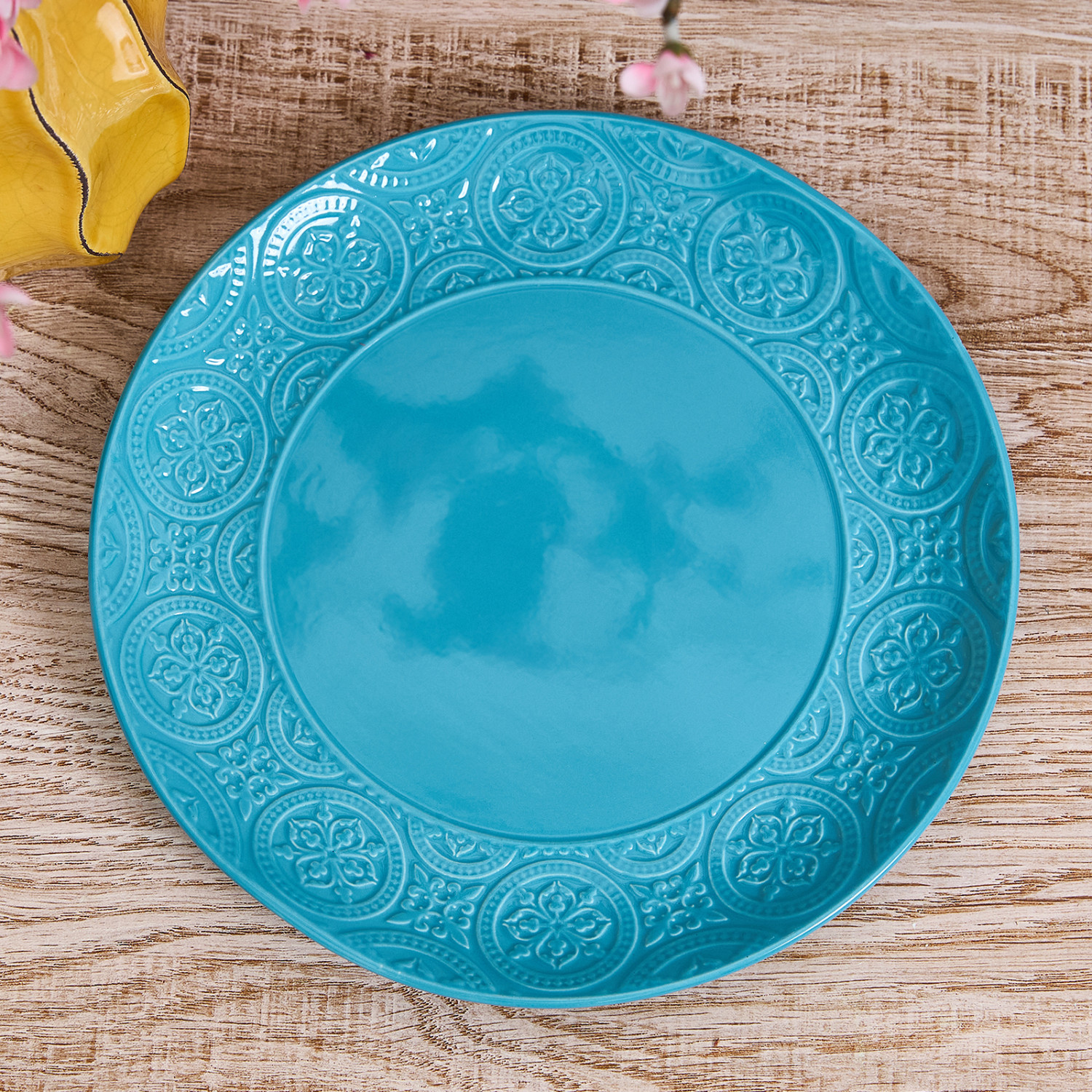 Тарелка Pastel, голубая - фото № 2