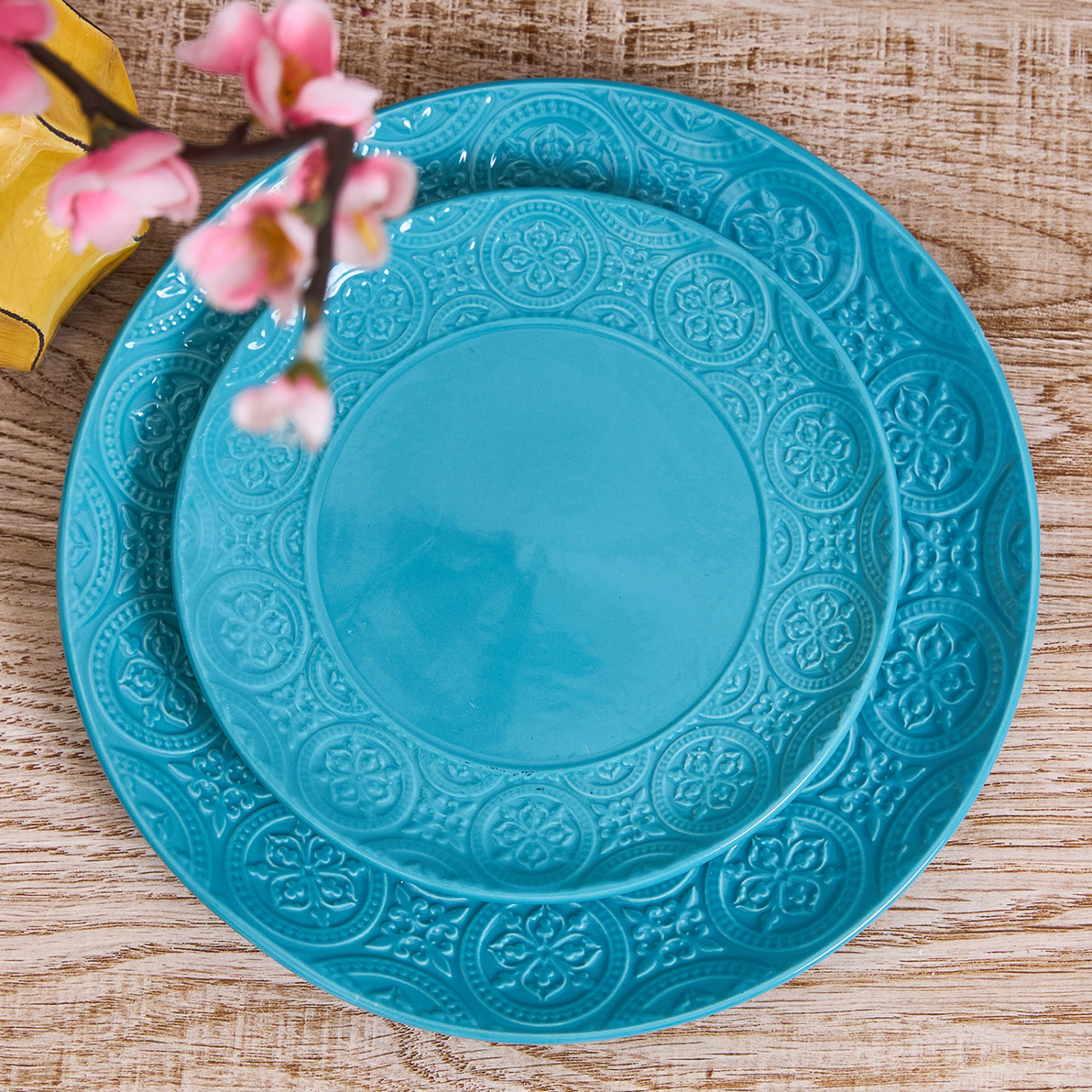 Тарелка Pastel, голубая - фото № 5