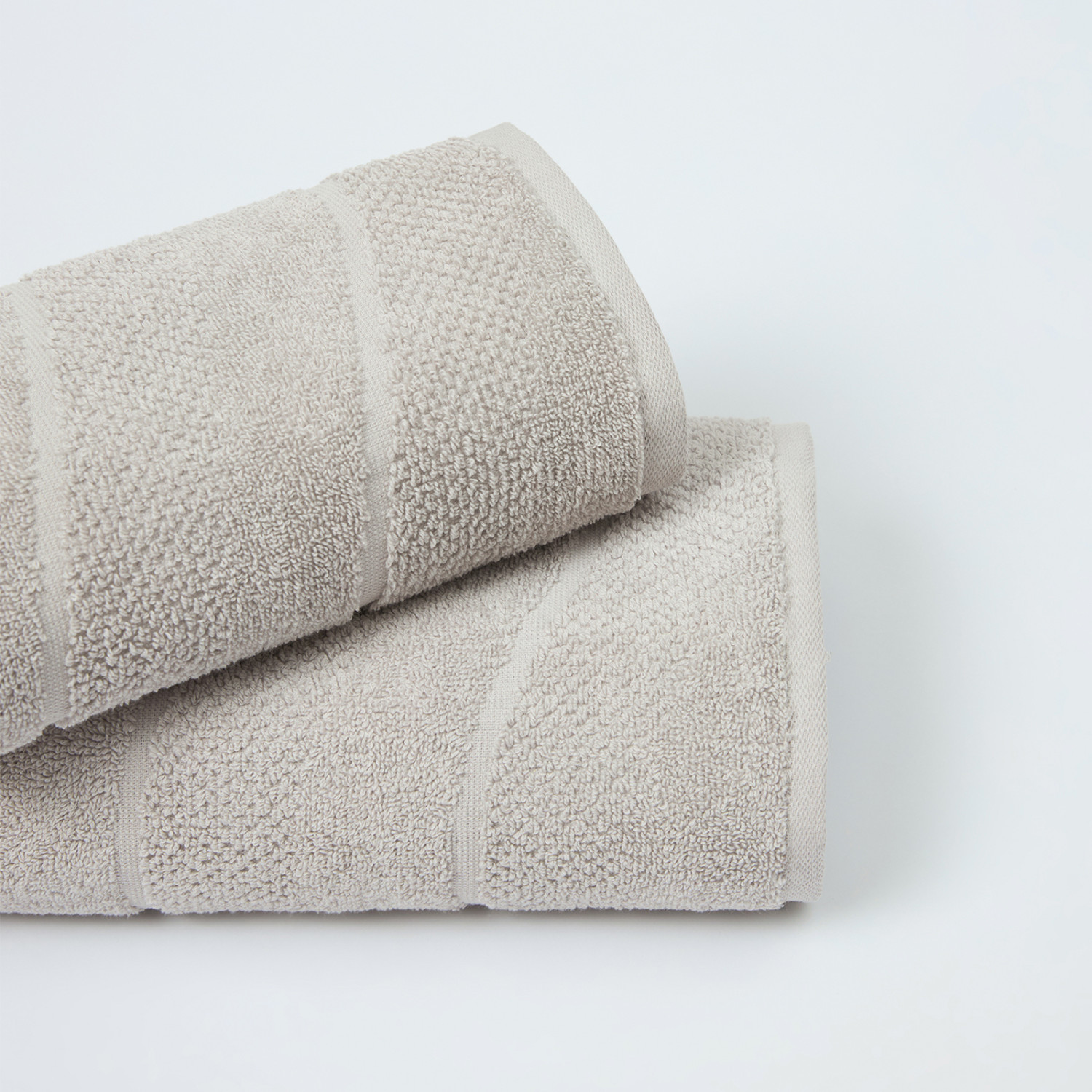 Полотенце махровое Волна/Ondulato, серое - фото № 5