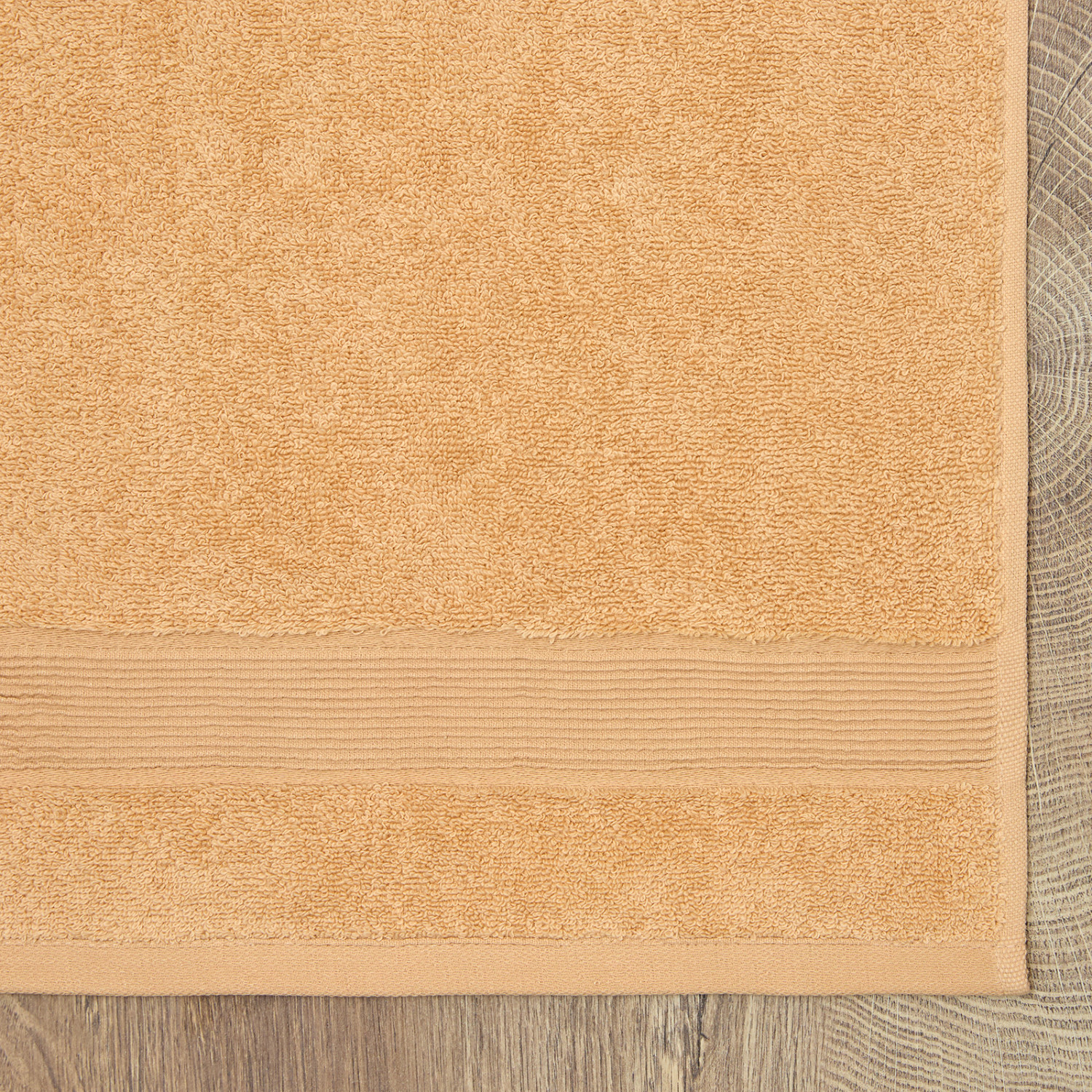 Полотенце махровое Nell, карамель - фото № 5