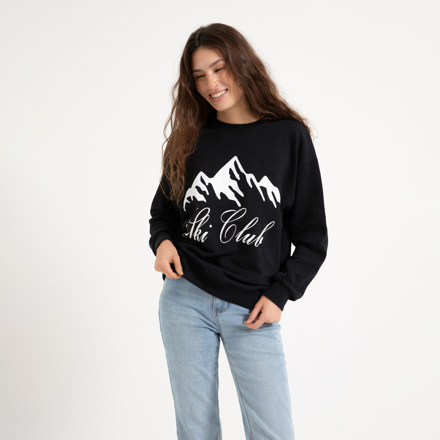 Свитшот Ski Club II - фото № 8