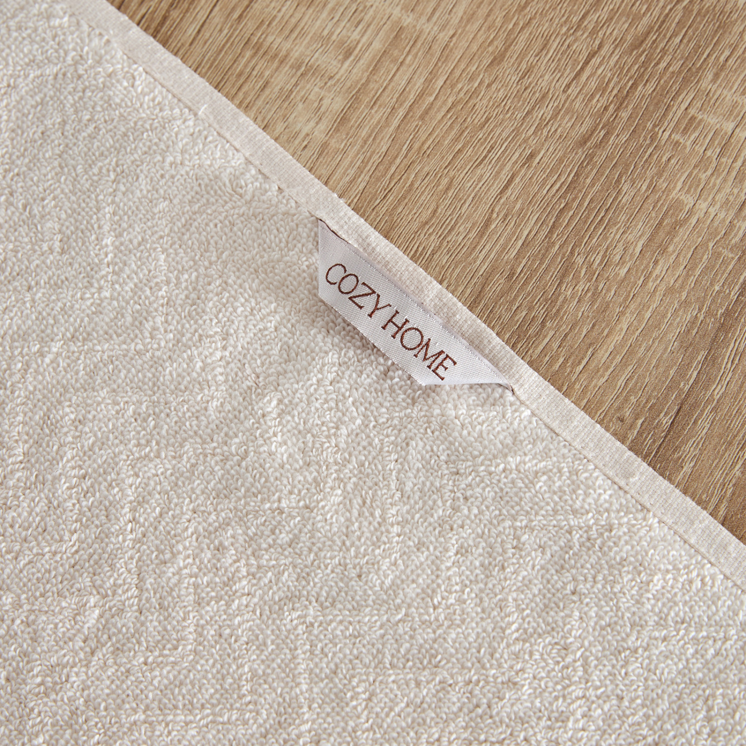 Полотенце махровое Zigzag, крем-брюле - фото № 6