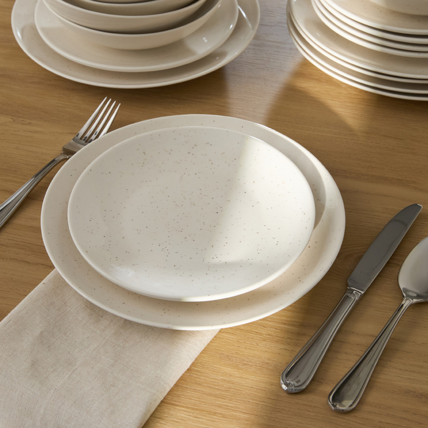 Столовый сервиз Granello, бежевый - фото № 2