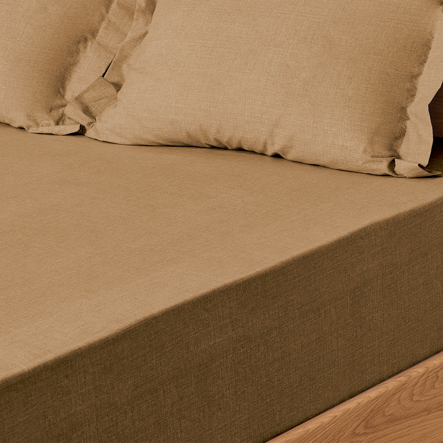 Простыня Тесситура/Tessitura, коричневая - фото № 2