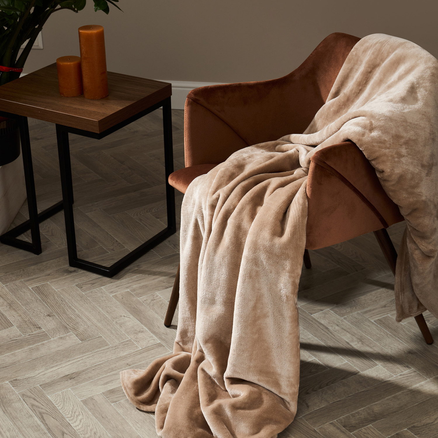 Плед Supersoft, крем-брюле I - фото № 2