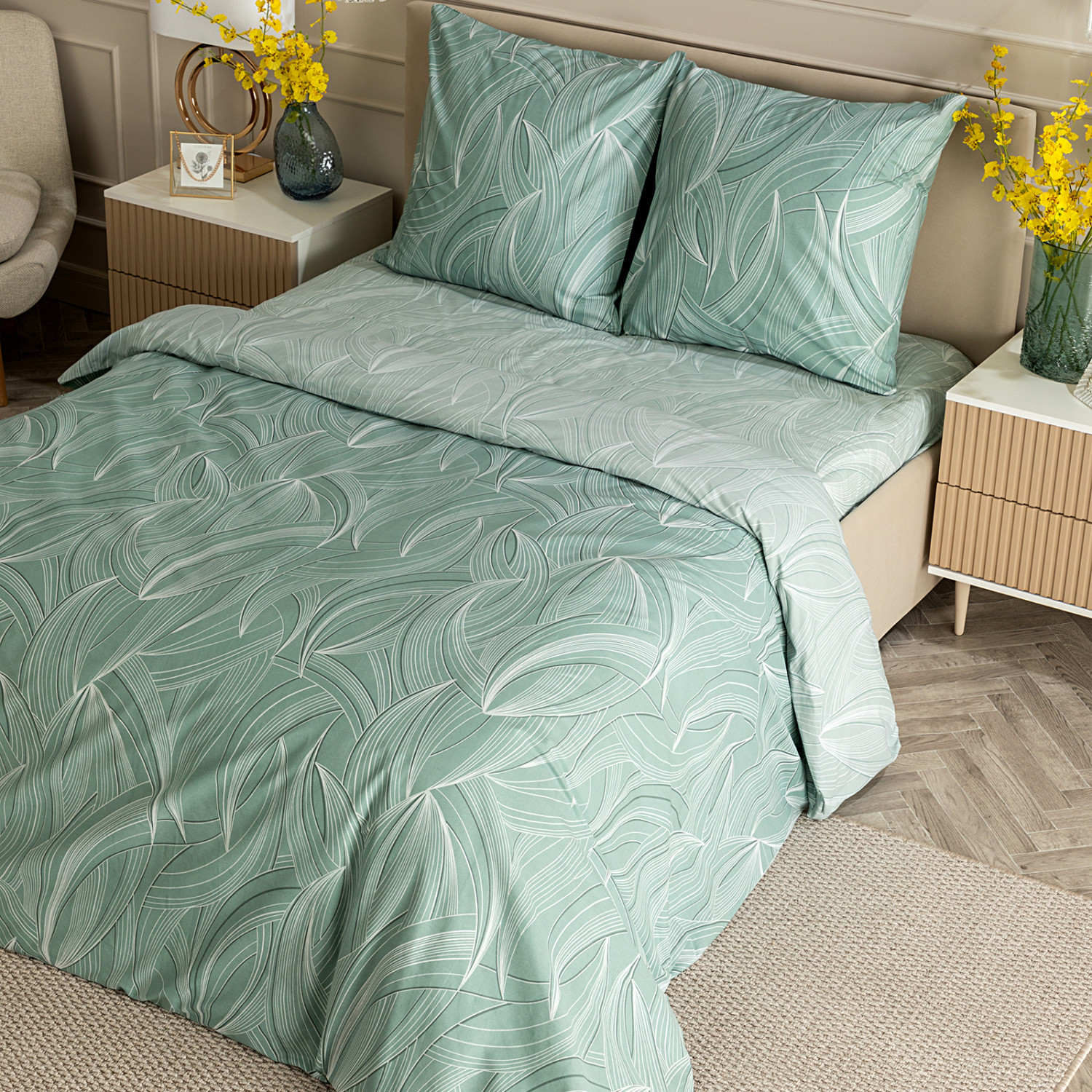 Постельное белье Танцующие листья/Dancing Leaves - фото № 12