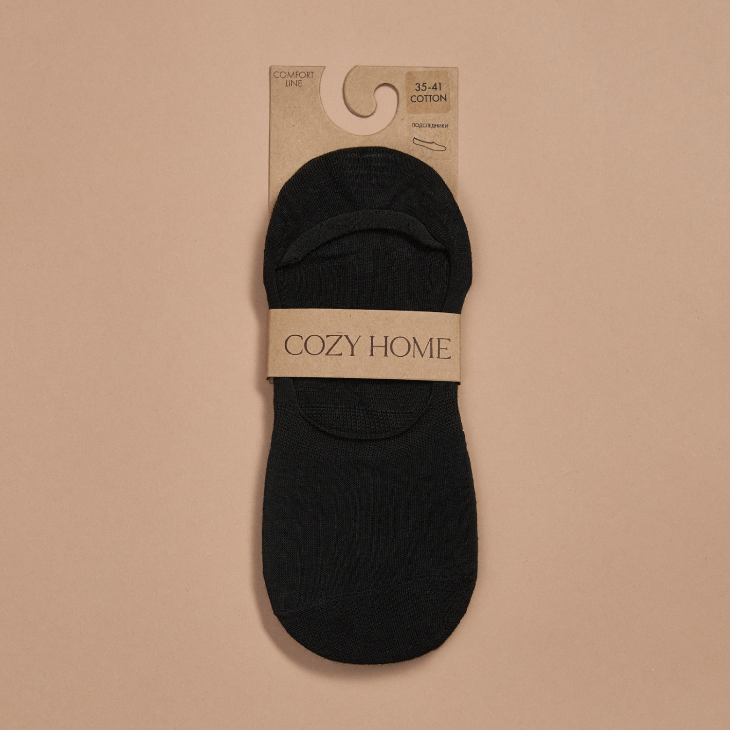 Следки Socks, черные - фото № 4