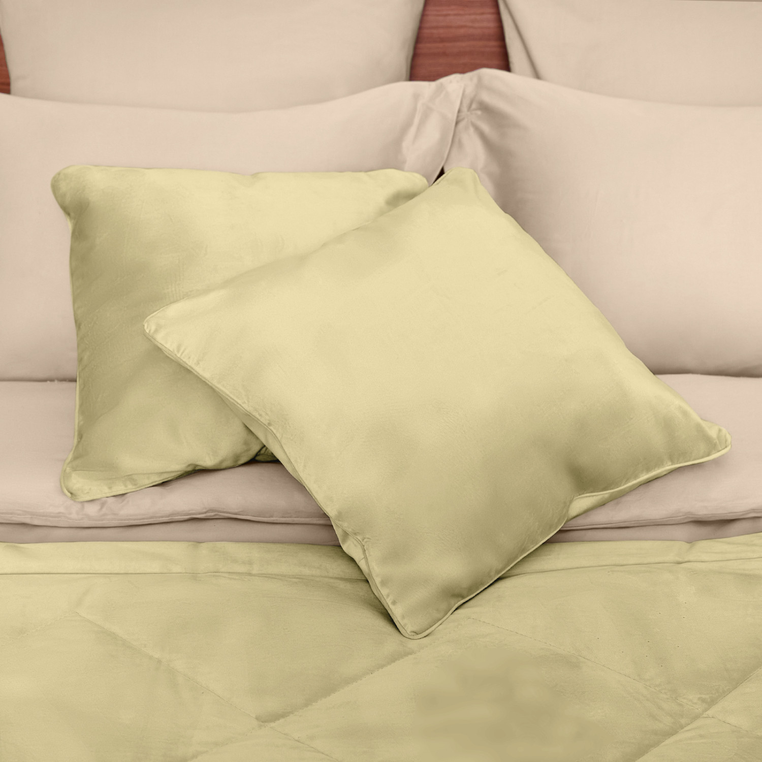 Подушка декоративная Vellut, олива - фото № 2