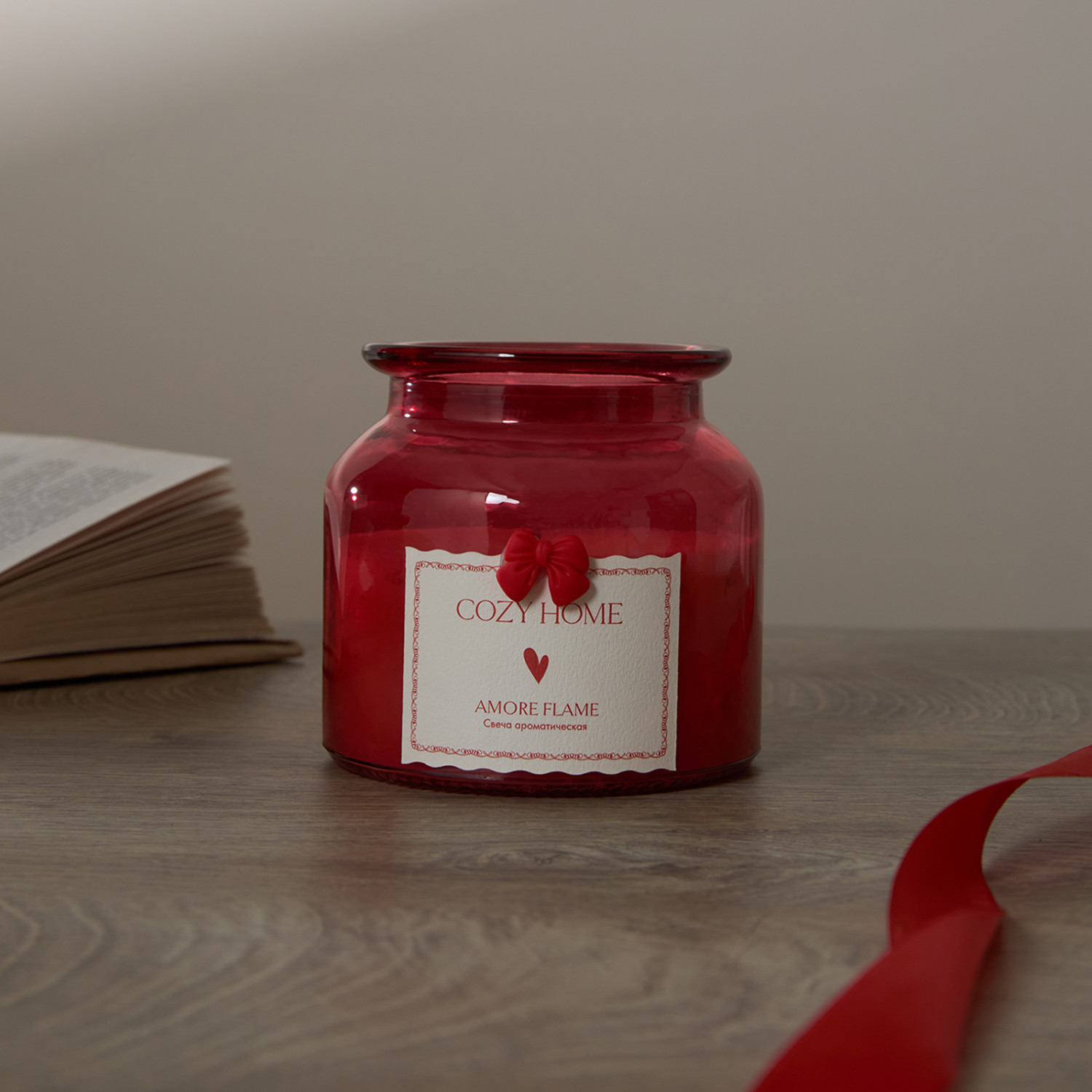 Свеча ароматическая Пламя любви/Amore Flame - фото № 4