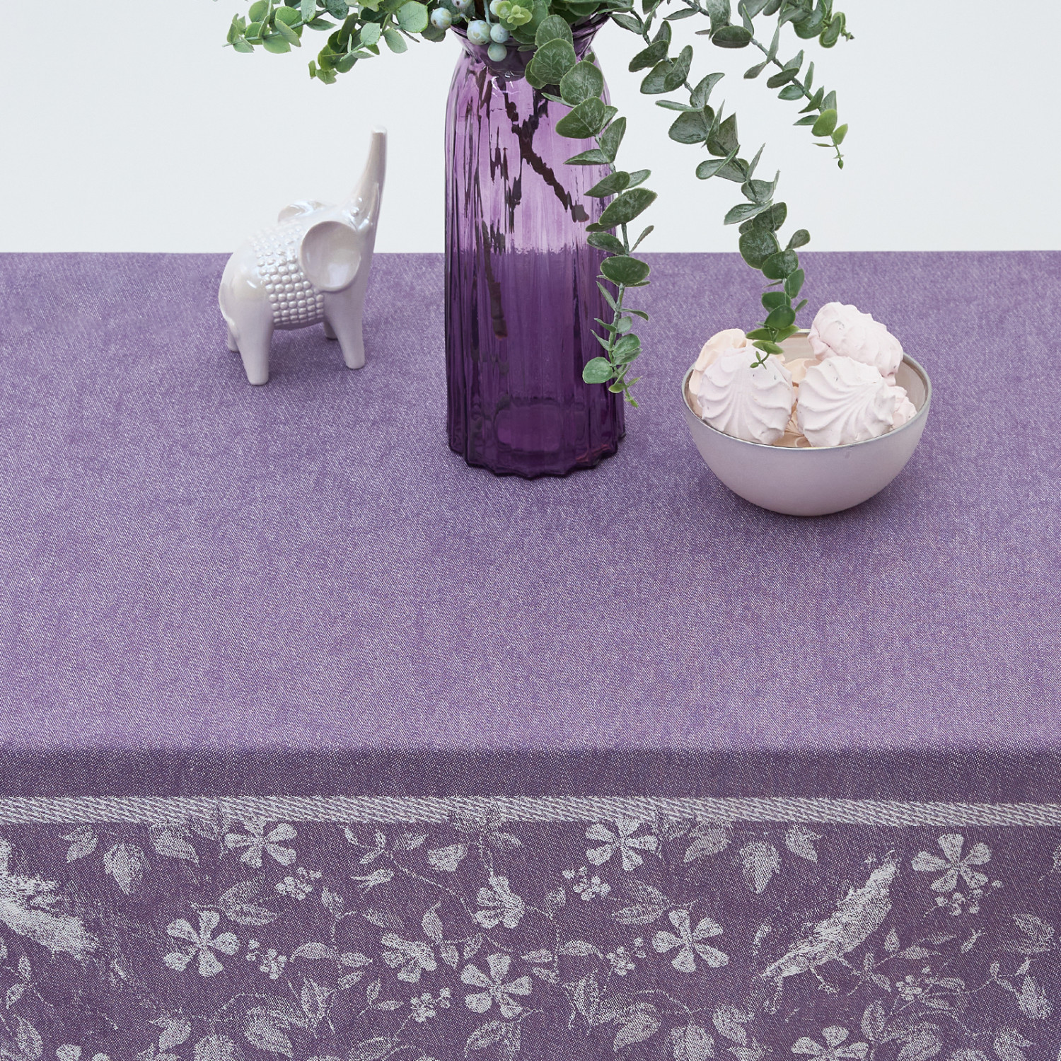 Скатерть Istante, фиолетовая - фото № 2