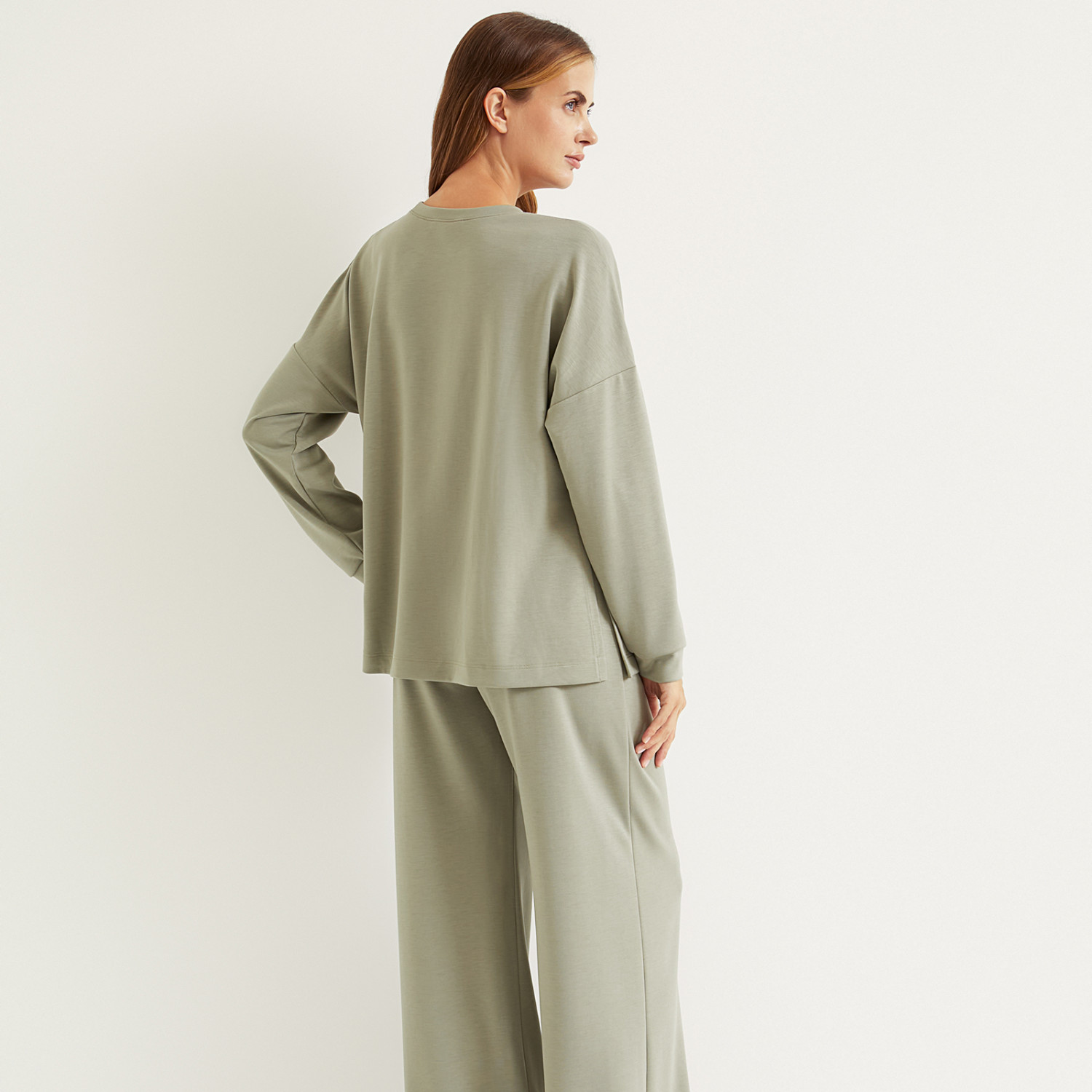 Брюки Passeggio, зеленые - фото № 8