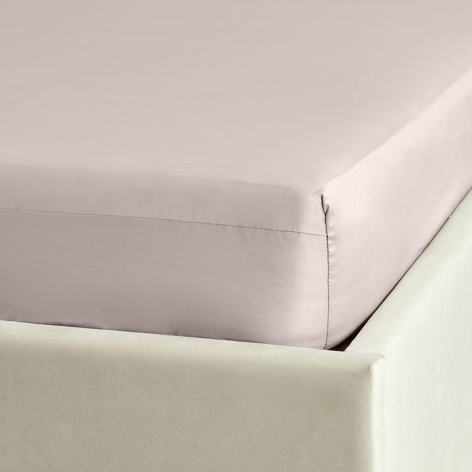 Простыня на резинке Серо-сиреневый/Gray Lilac II