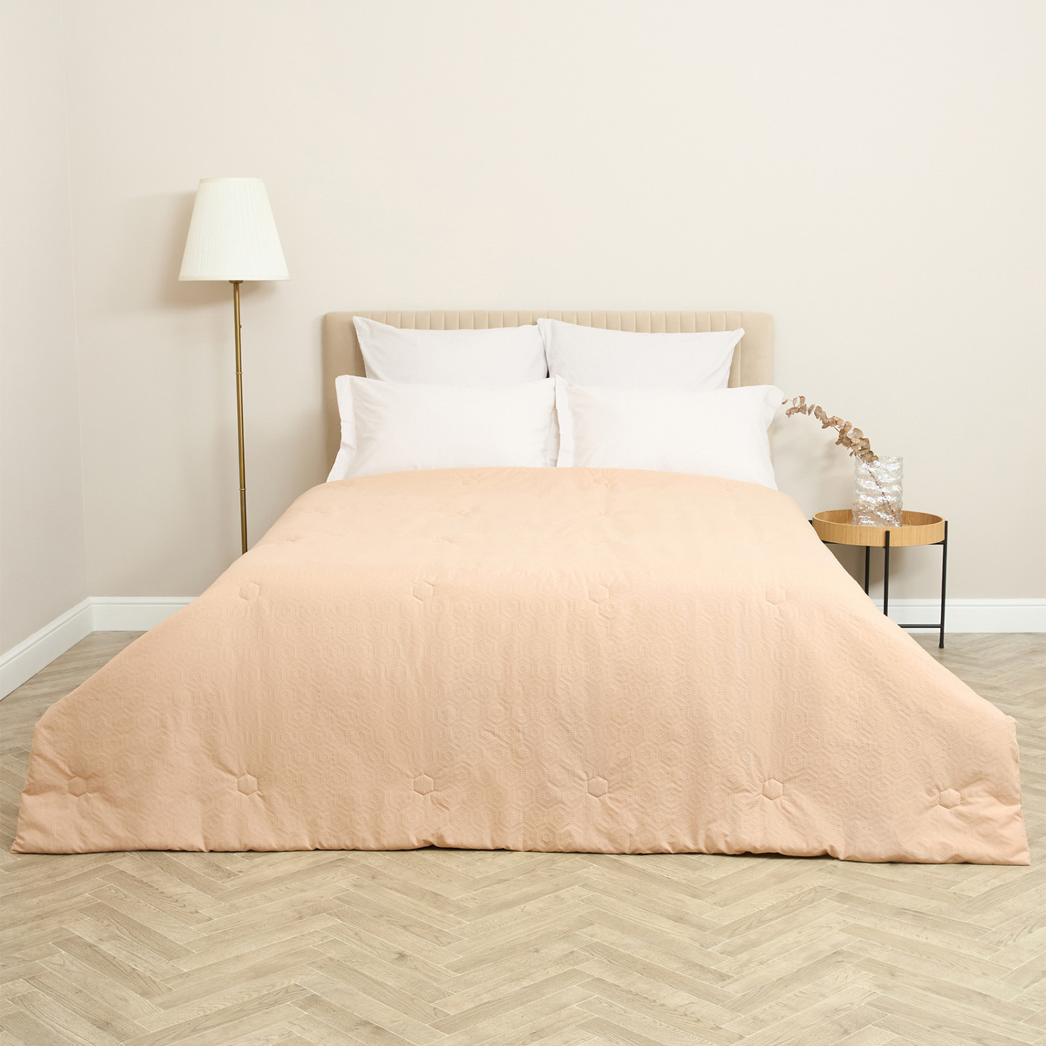 Покрывало-комфортер Джема/Gemma, бежевое