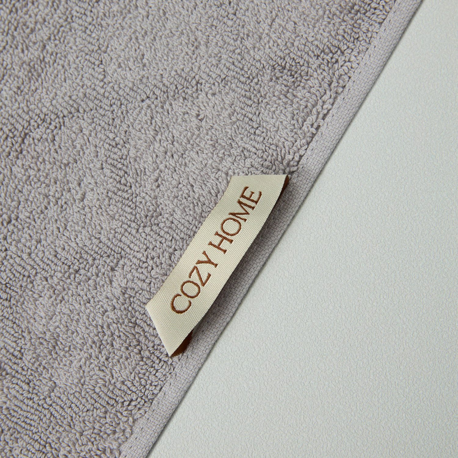 Полотенце махровое Гордость/Altero, серое - фото № 6