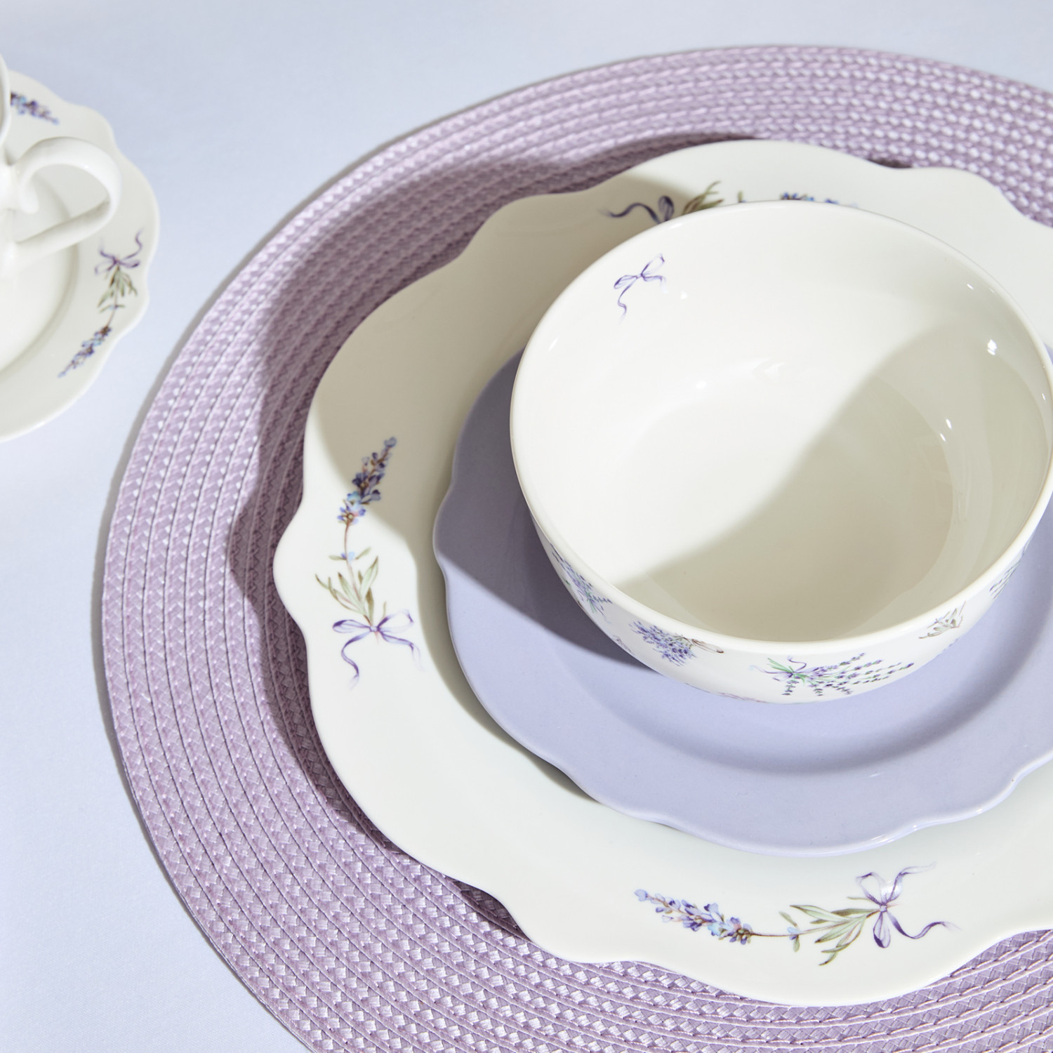 Тарелка Лаванда/Lavander II, 28 см - фото № 3