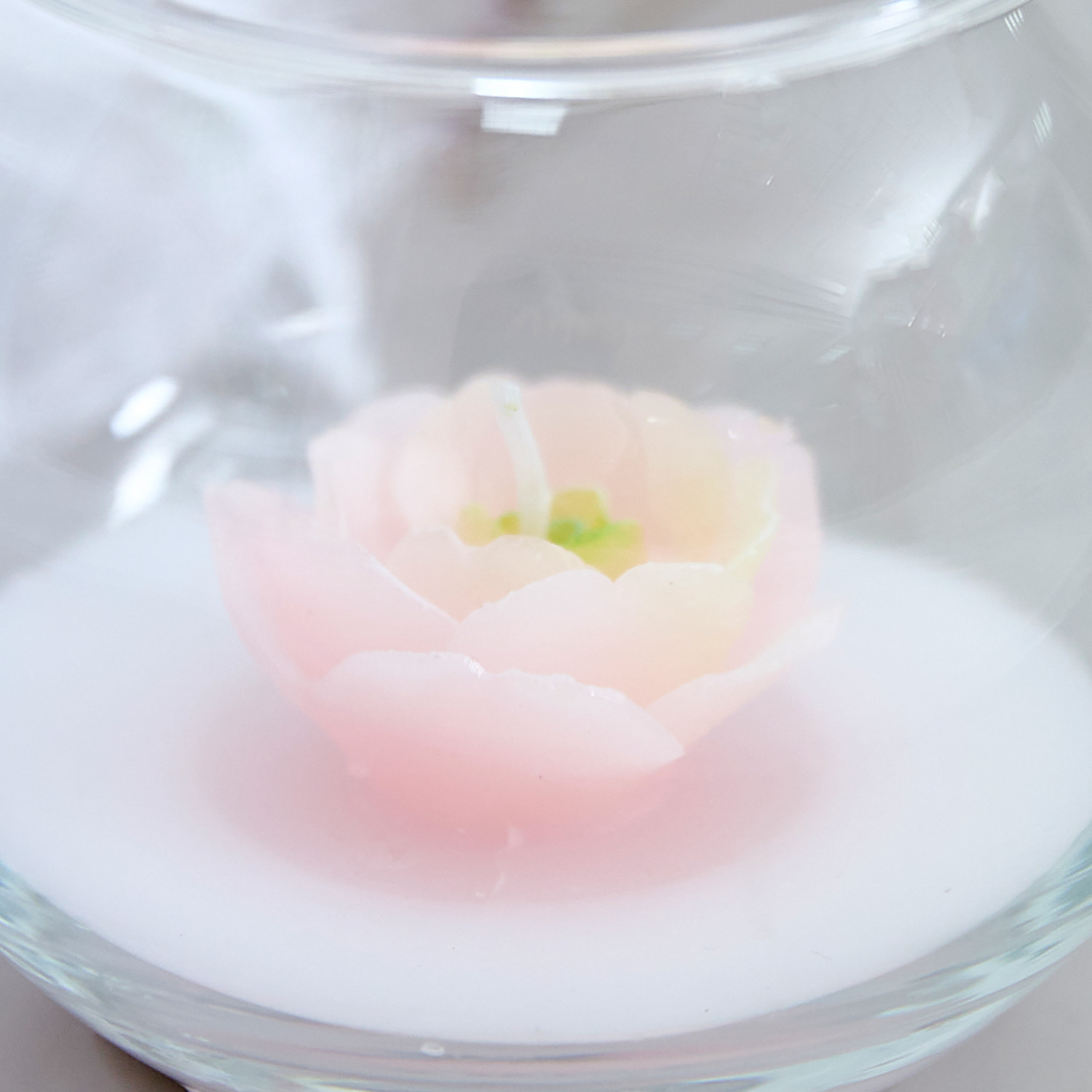 Свеча Piemonte, розовая - фото № 3