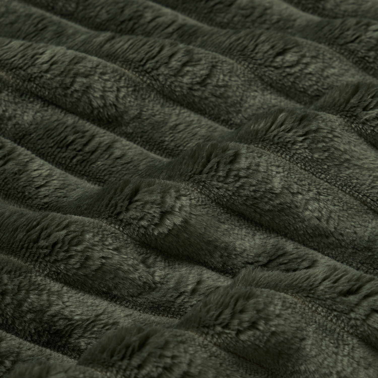 Плед Мягкая полоска/Soft strip, зеленый - фото № 6