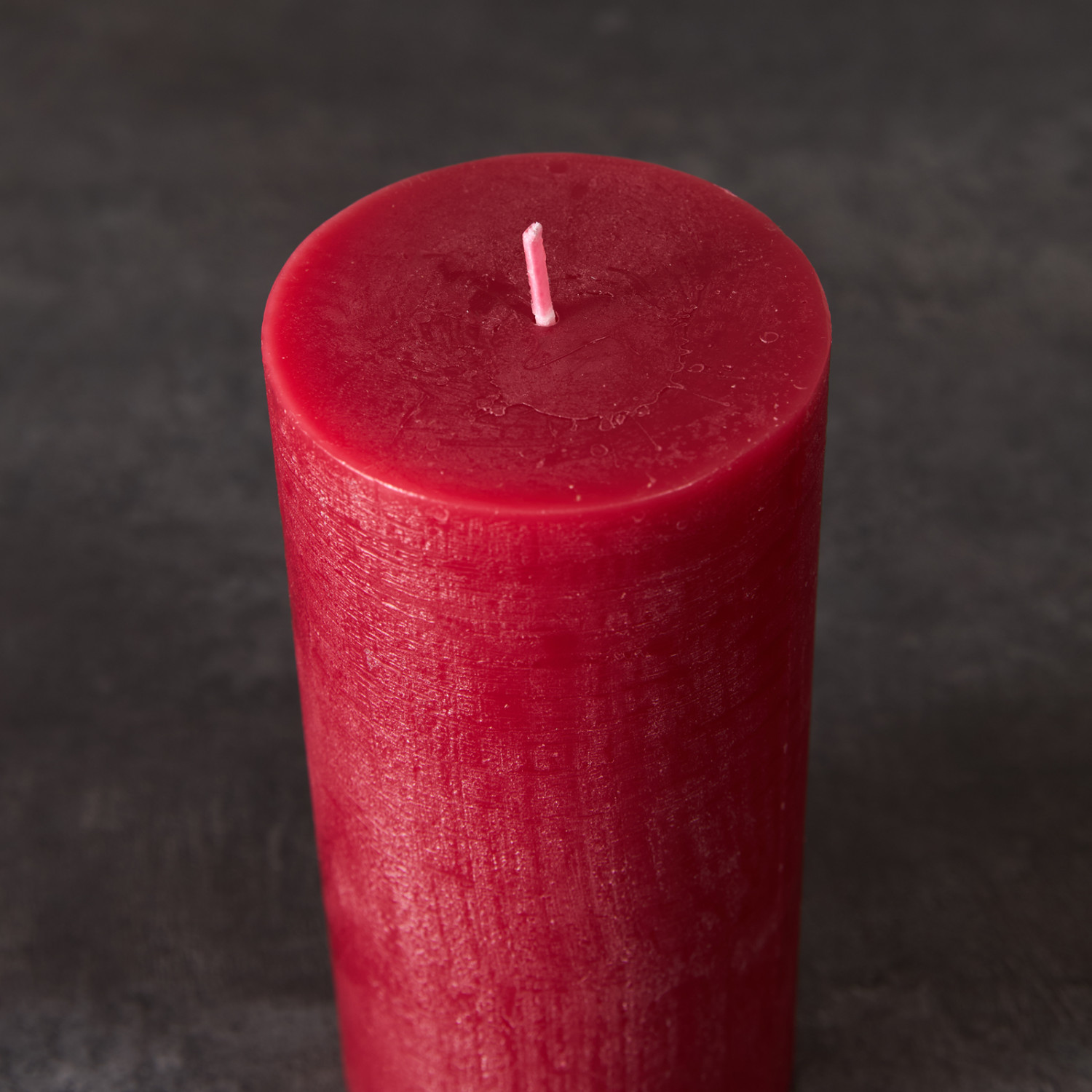 Свеча Пламя/Fiamma классическая, красная I - фото № 3