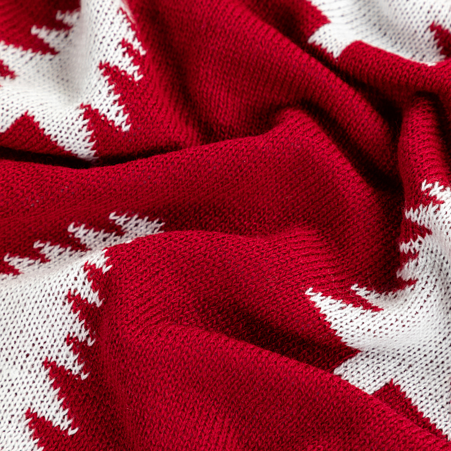 Плед Abete rosso, красный - фото № 5