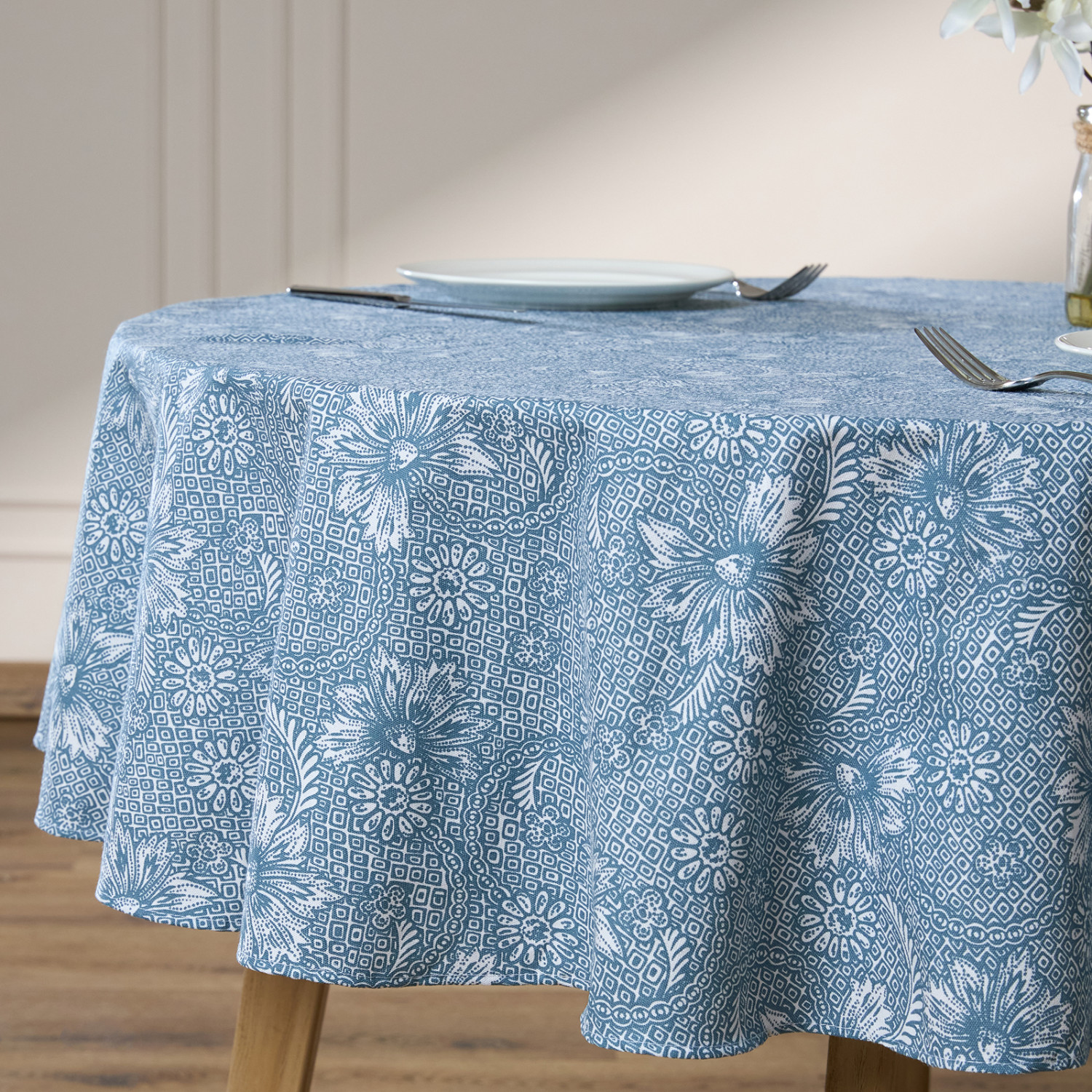 Скатерть круглая Dolce pizzo - фото № 2