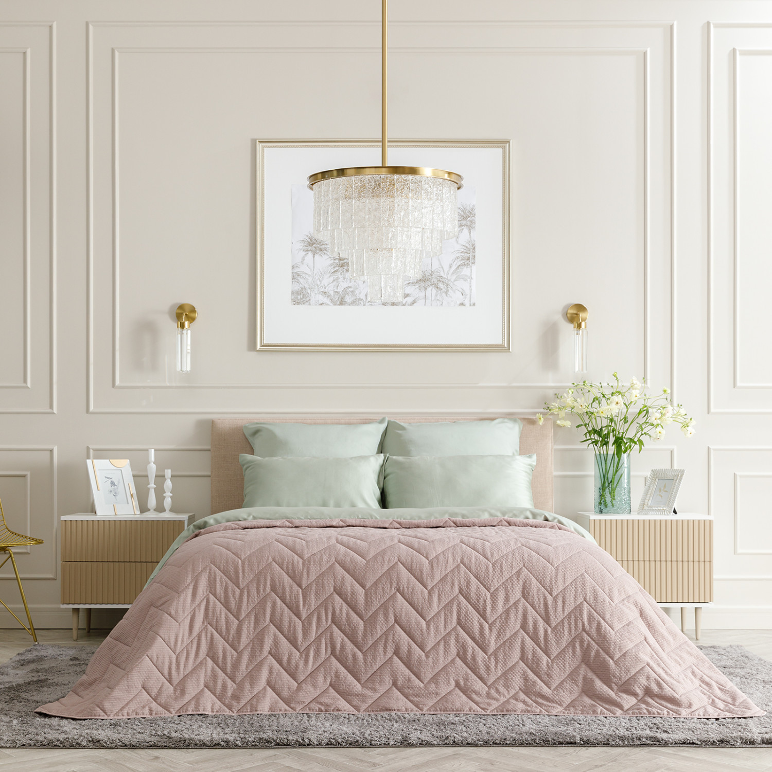 Покрывало Onde, какао - фото № 2