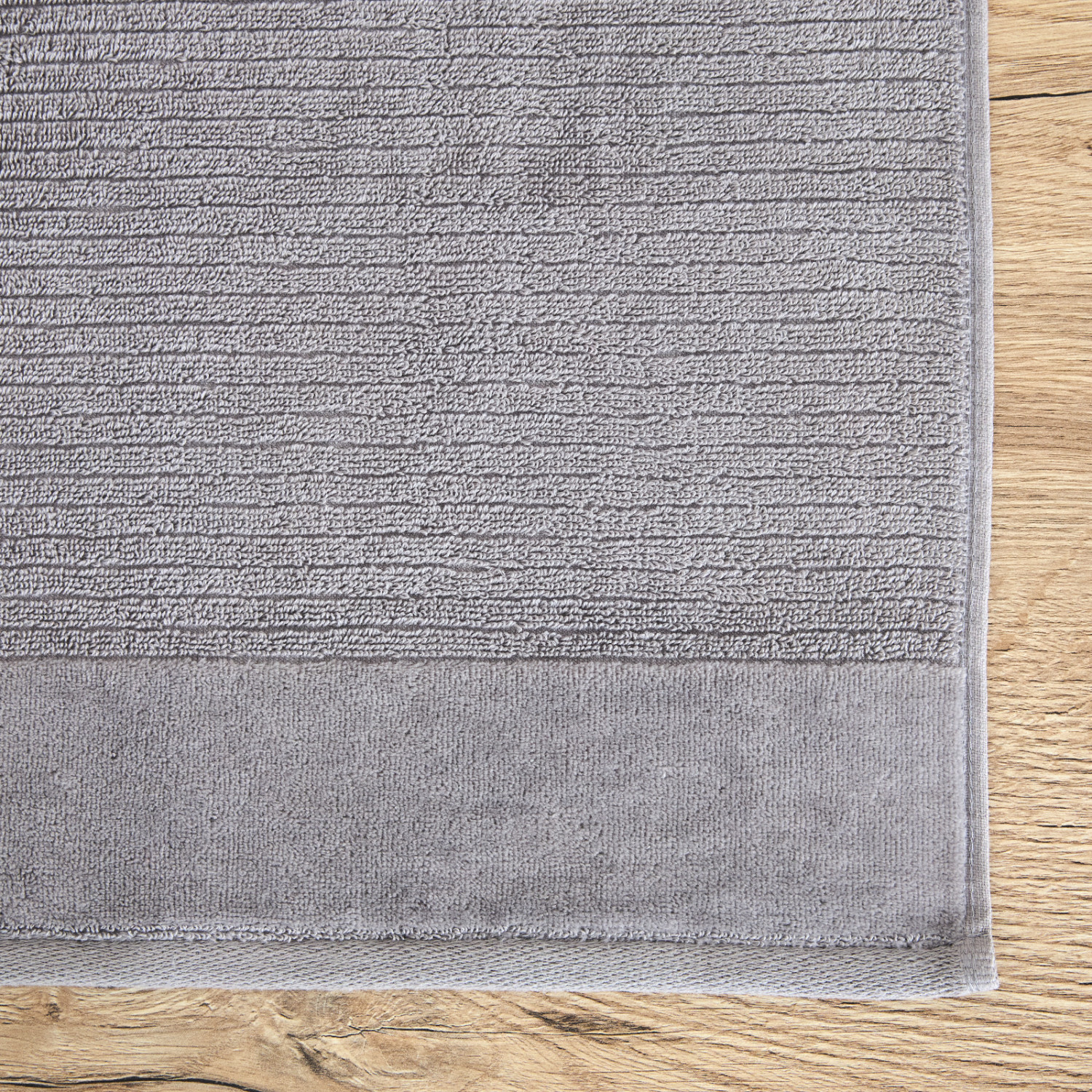 Полотенце махровое Винченца/Vincenza, серое I - фото № 5