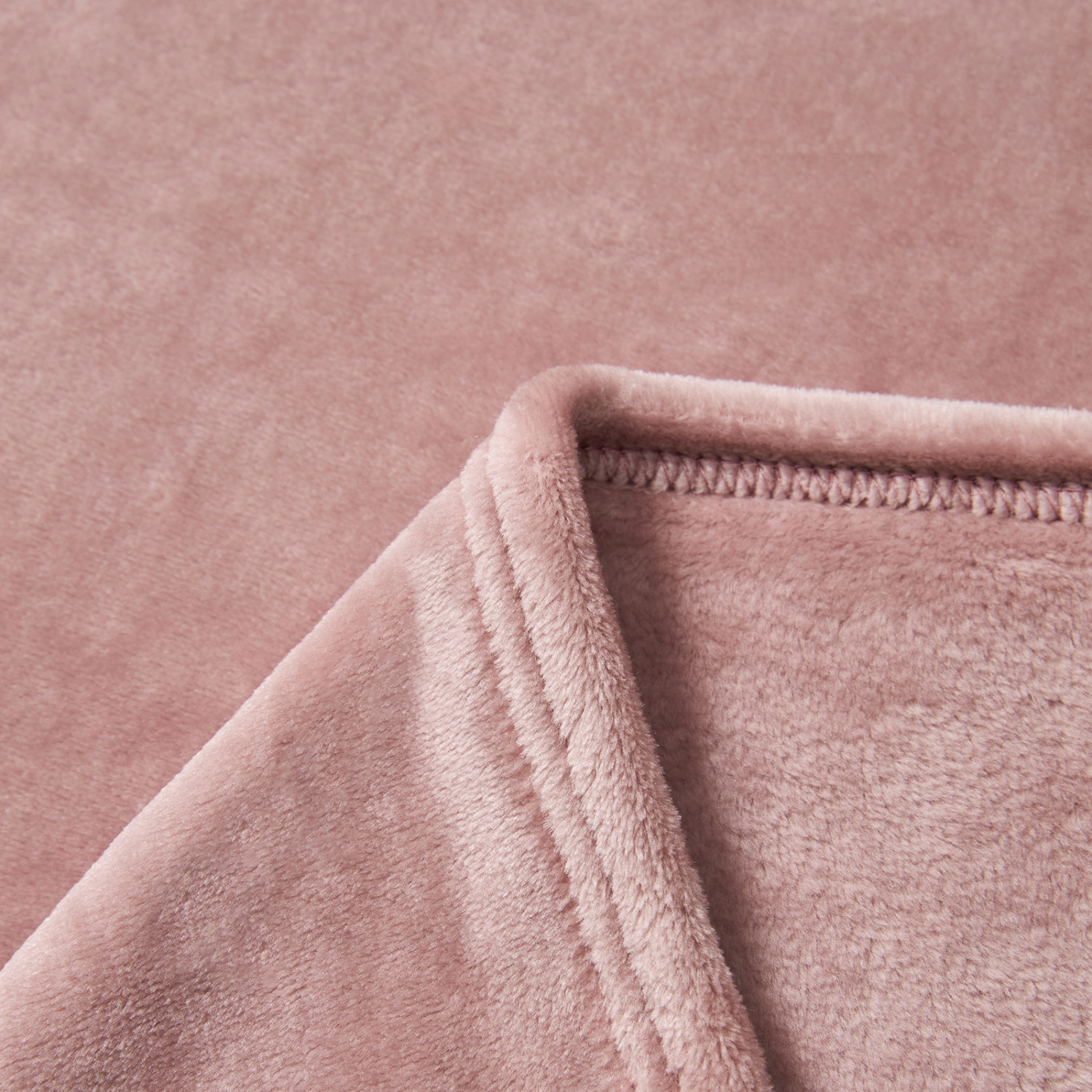 Плед Сверхмягкий/Supersoft, пыльная роза - фото № 6