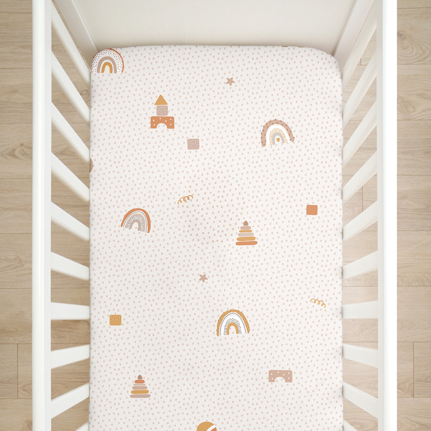 Простыня на резинке Little bears - фото № 2