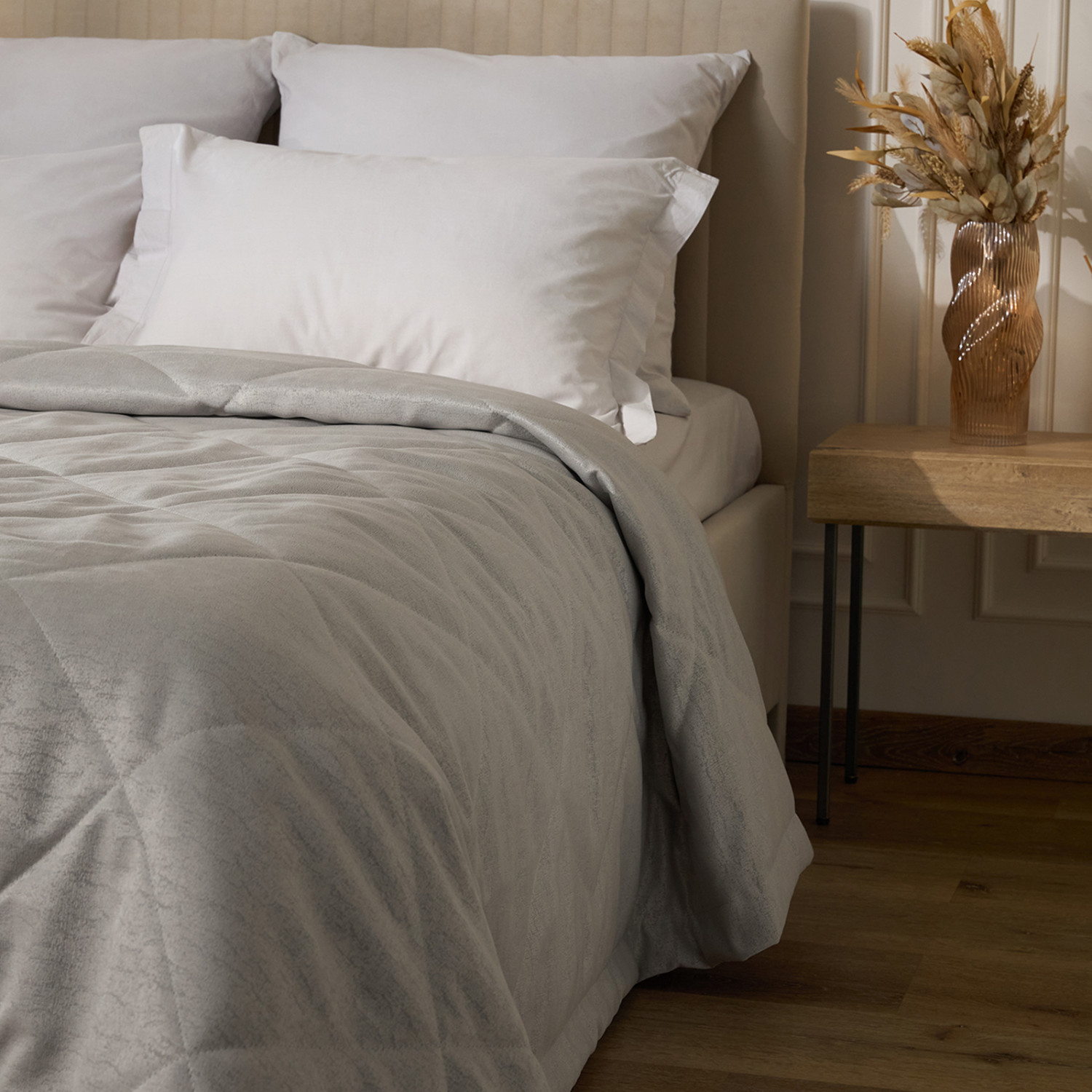 Покрывало Merizzo, серебро - фото № 4