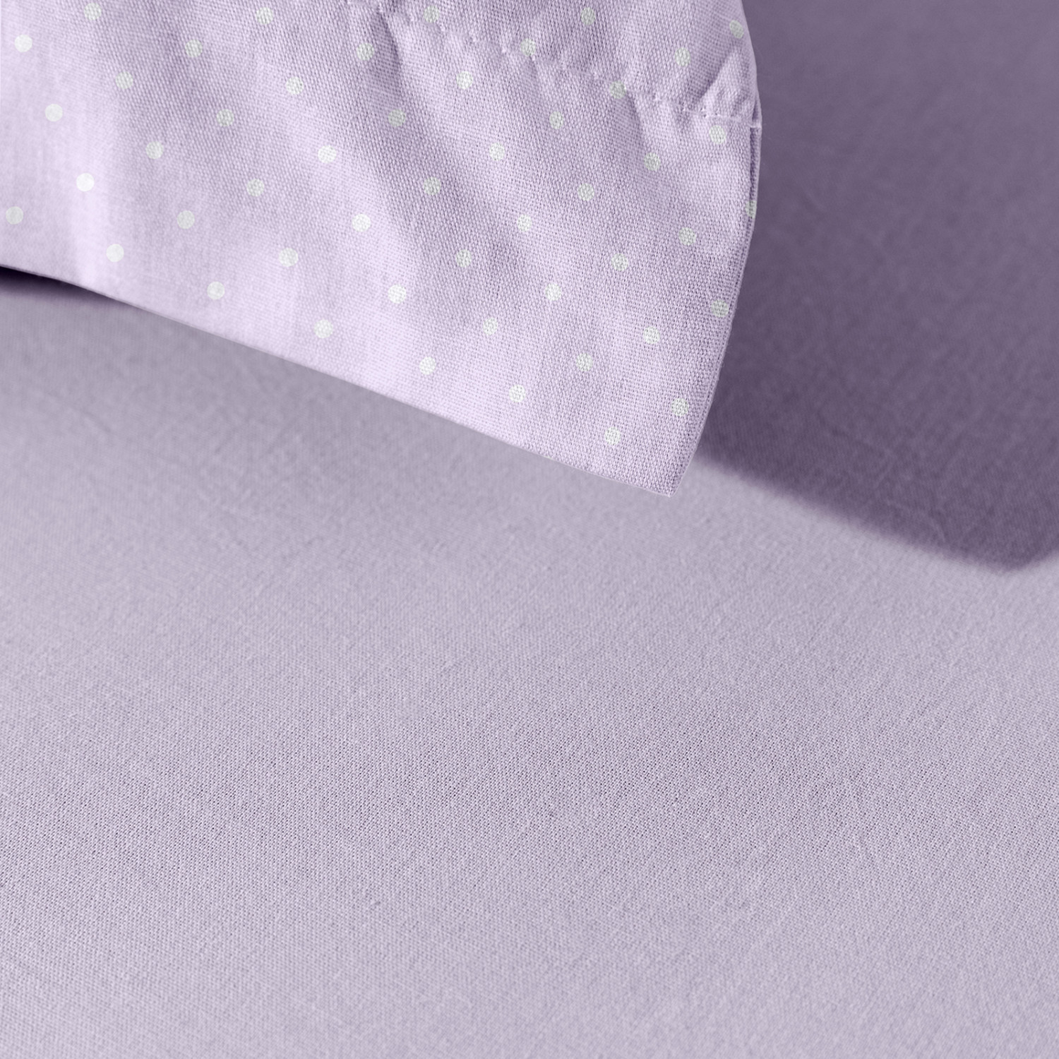 Комплект наволочек Лаванда (горошек) - фото № 4