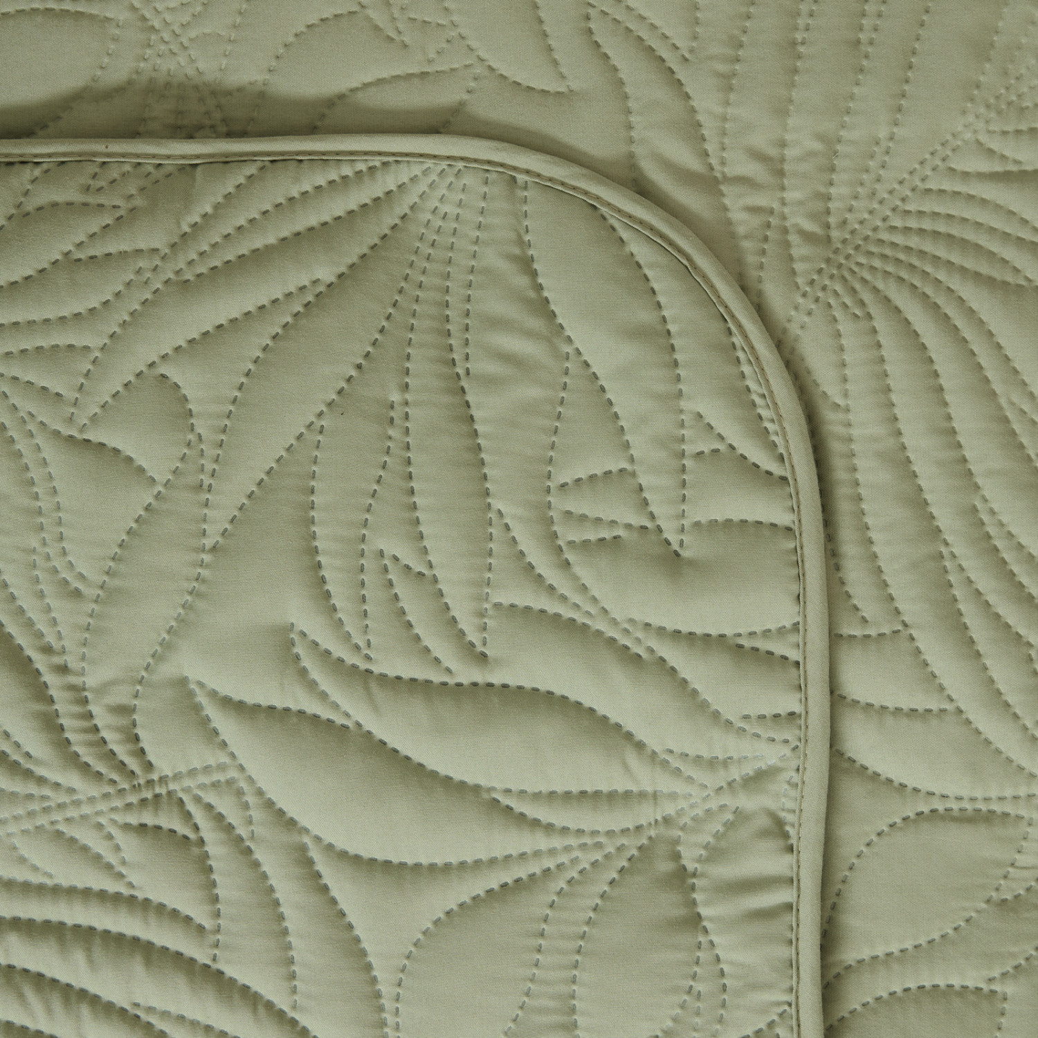 Покрывало Fogliare, олива - фото № 5