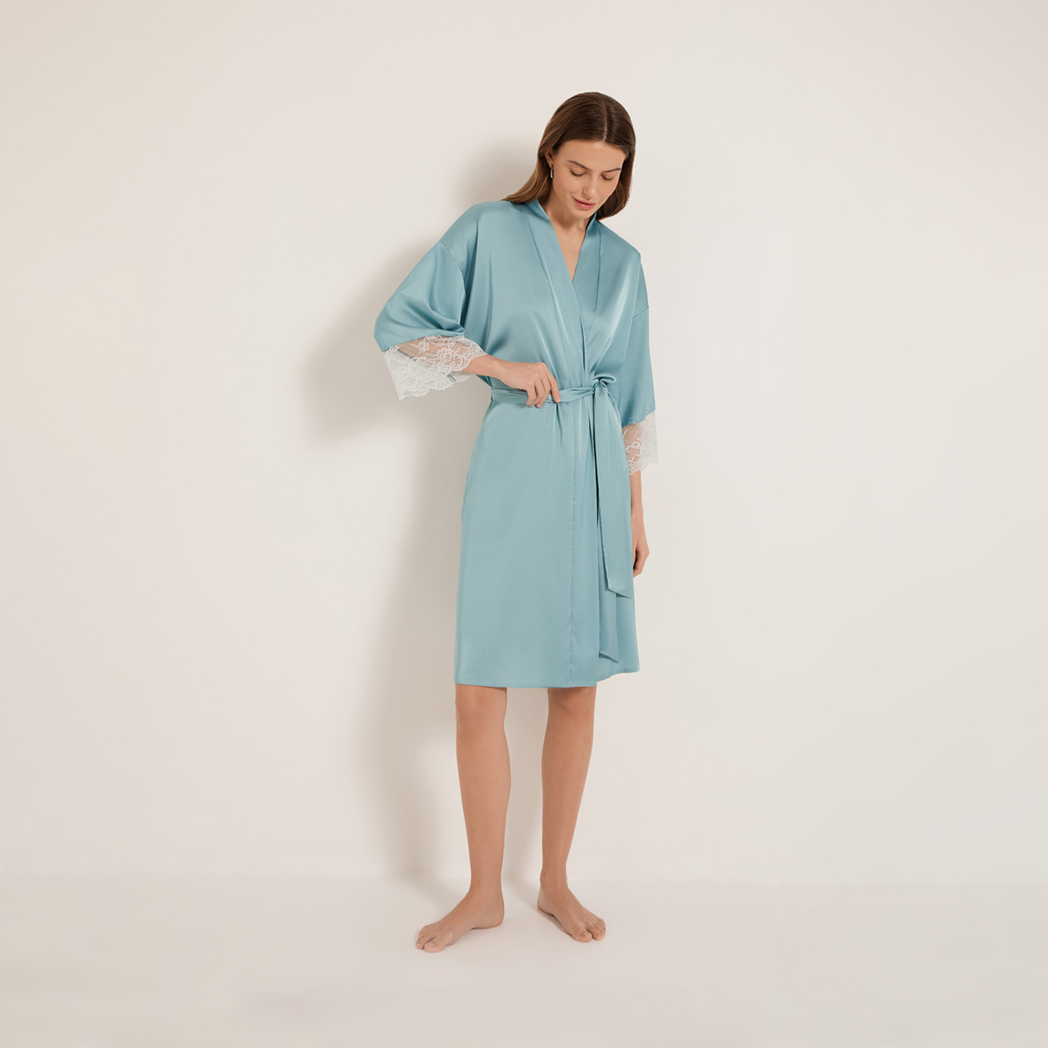 Халат Алисма/Alisma, мята - фото № 3