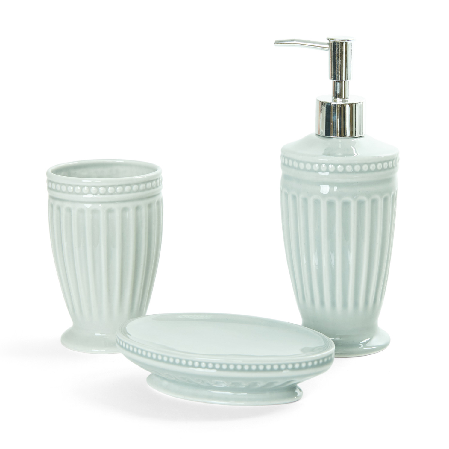 Мыльница Adelfia, серая - фото № 7