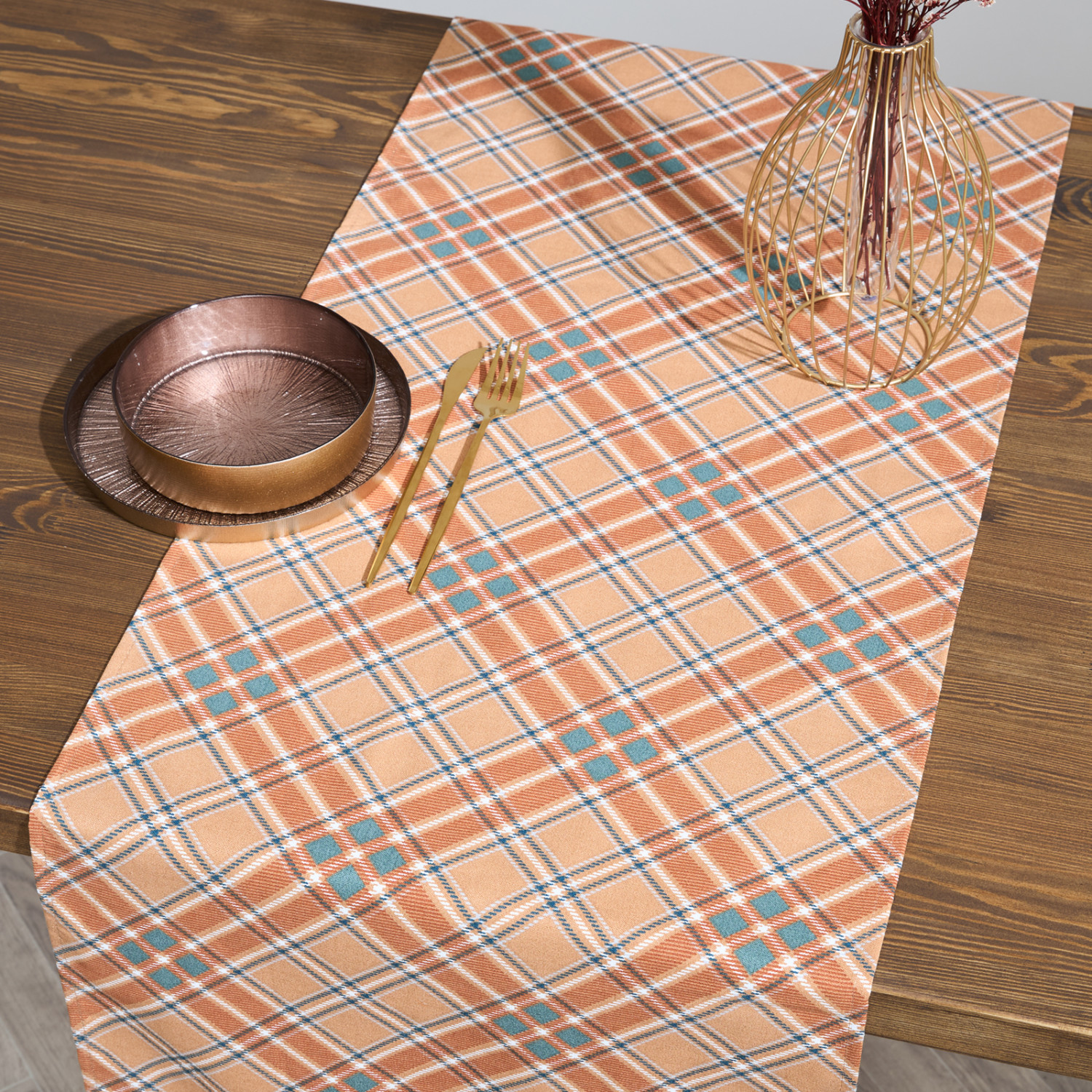 Скатерть-дорожка Autumn falls - фото № 3