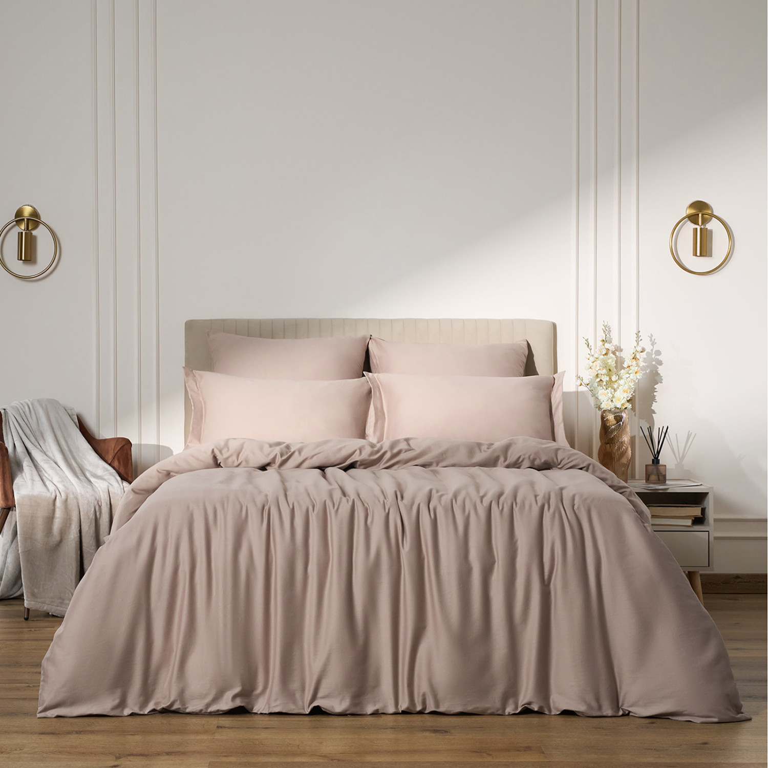 Постельное белье Миндаль/Almond