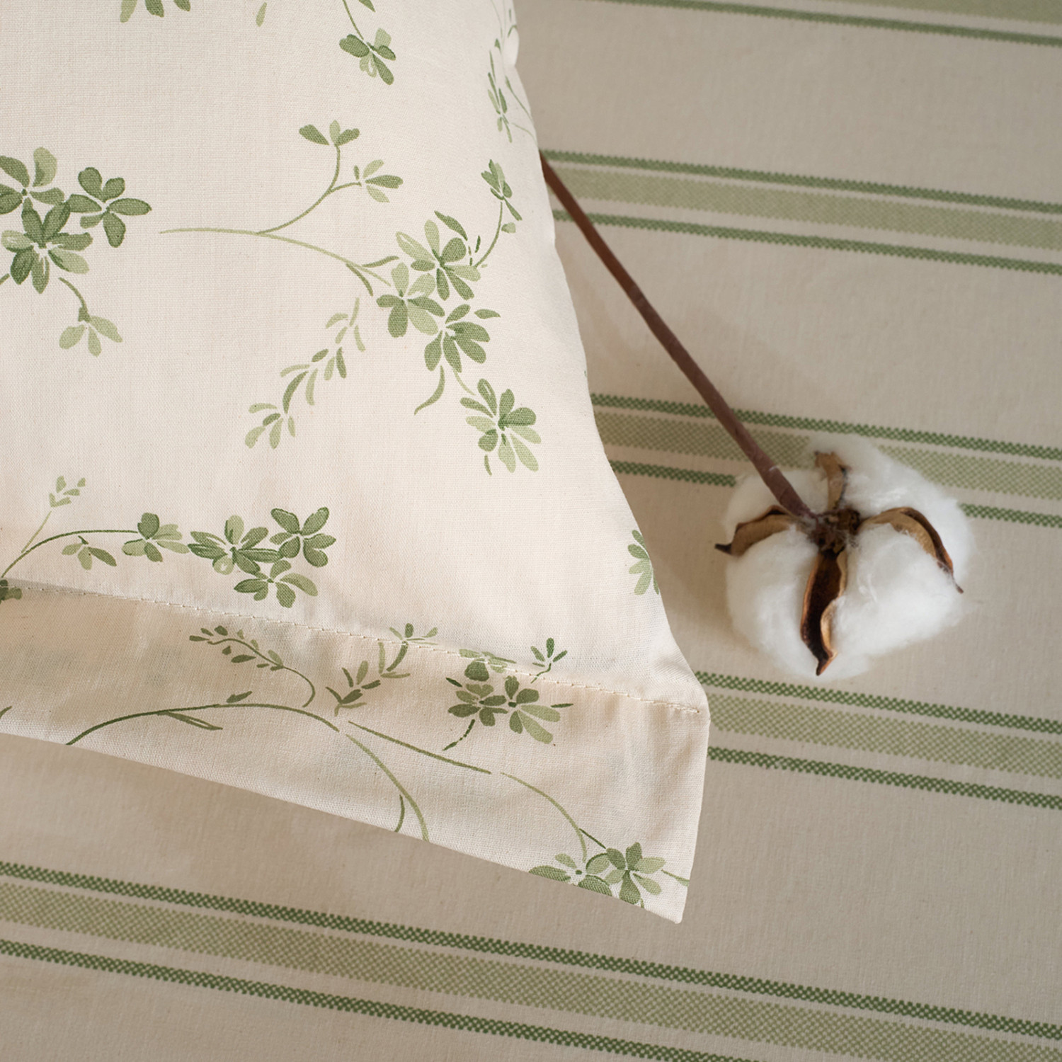 Постельное белье Зеленый танец - фото № 7