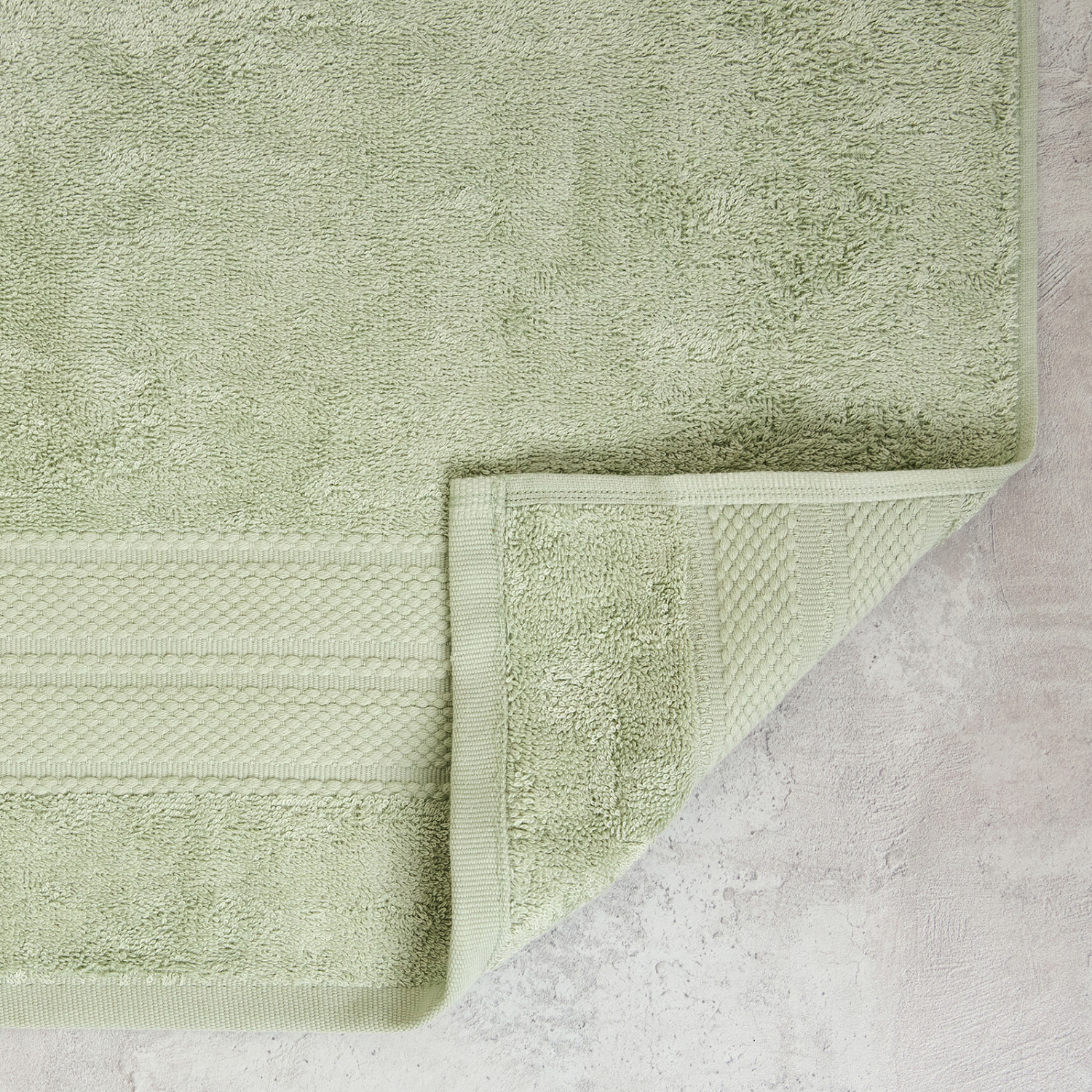 Полотенце Incanto, зеленое - фото № 3