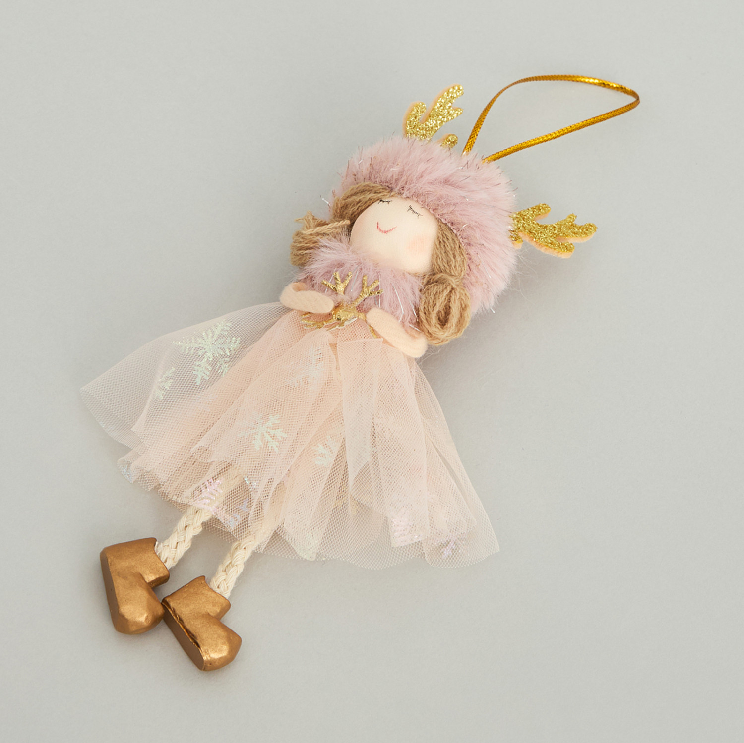 Елочная игрушка Зимняя фея/Winter Fay I - фото № 6