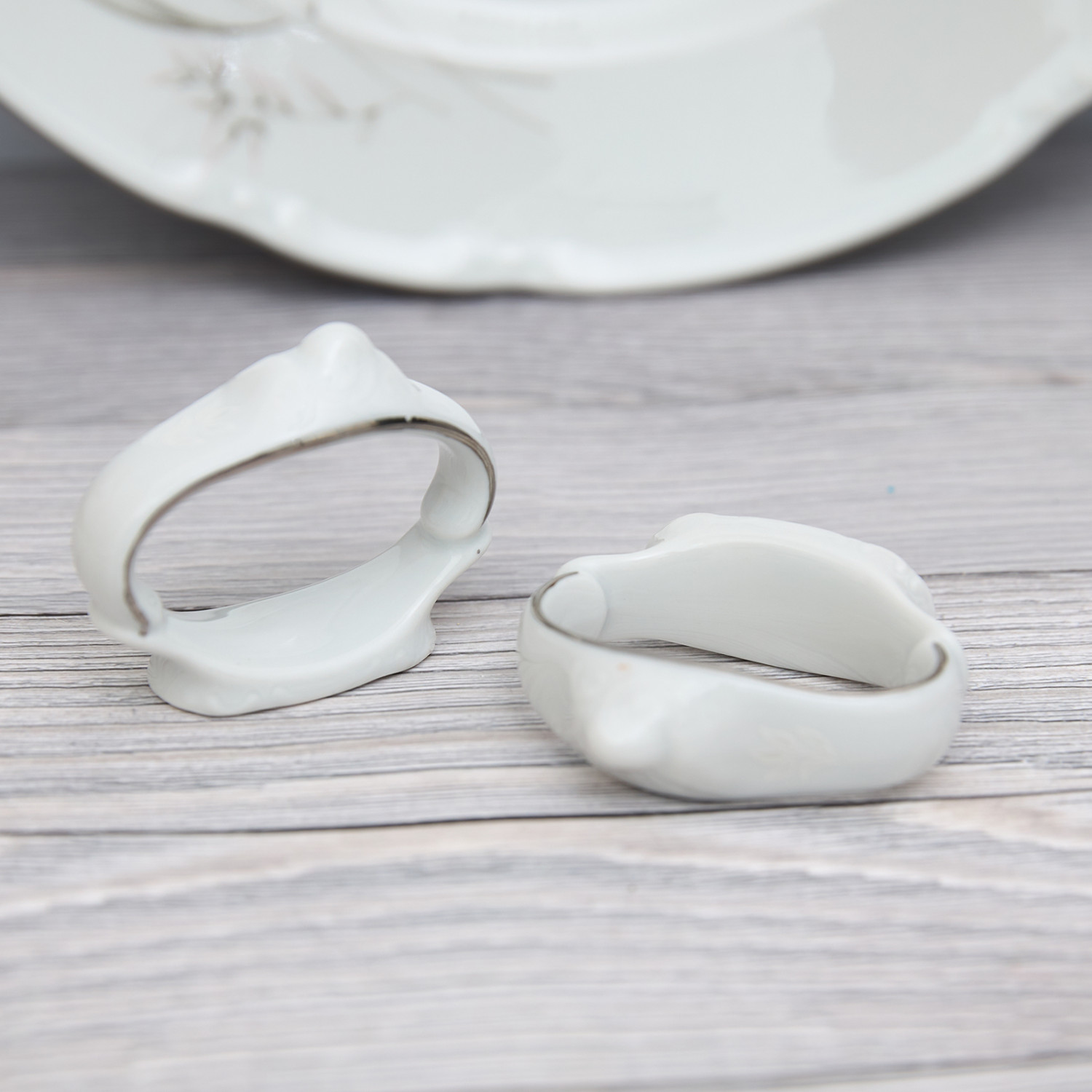 Кольцо для салфеток Venice platinum - фото № 2