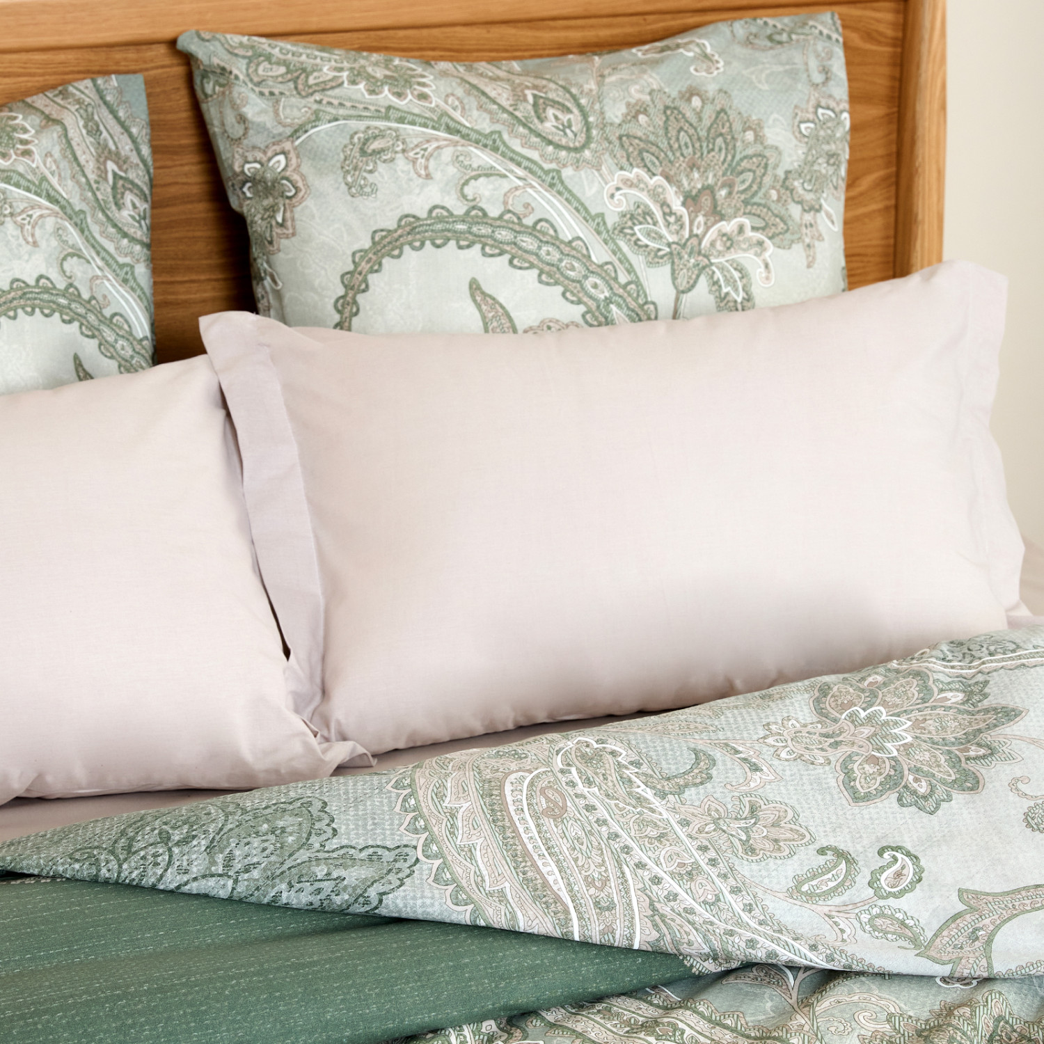 Постельное белье Aviano, зеленое - фото № 6